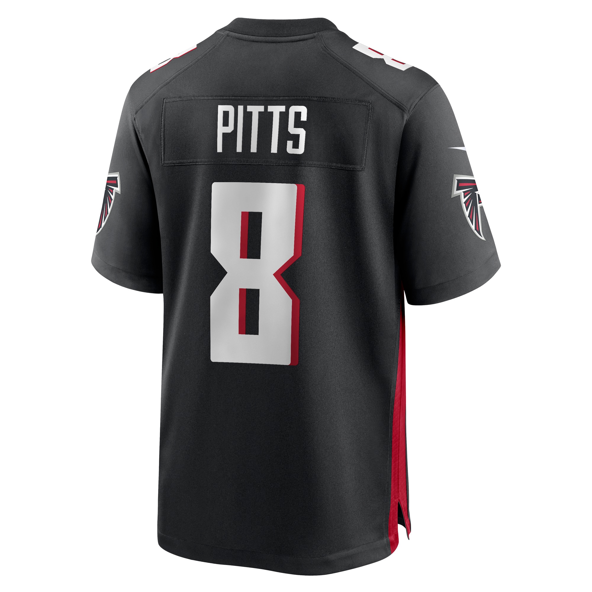 Atlanta Falcons Kyle Pitts Black Game NFL Jersey Men's