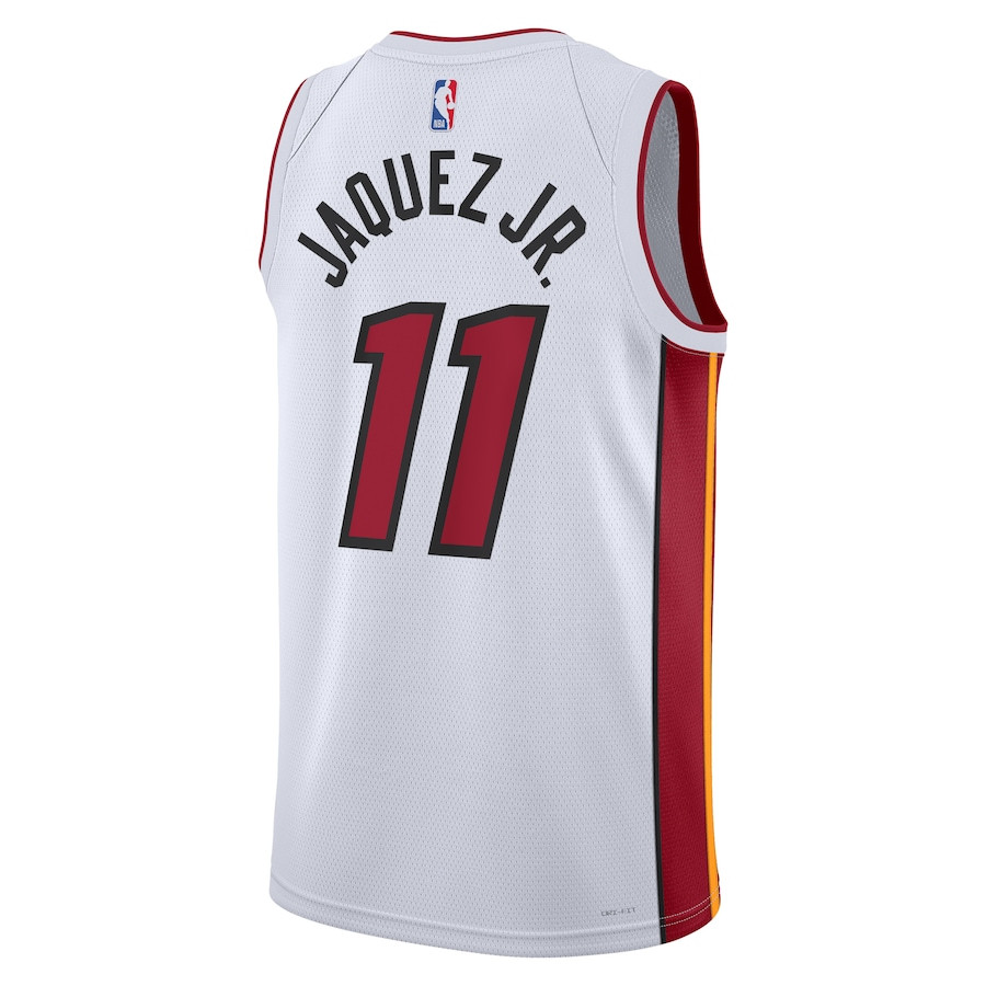 Jaime Jaquez Jr. 11 Miami Heat Unisex Swingman Association Editio White NBA Jersey Unisex