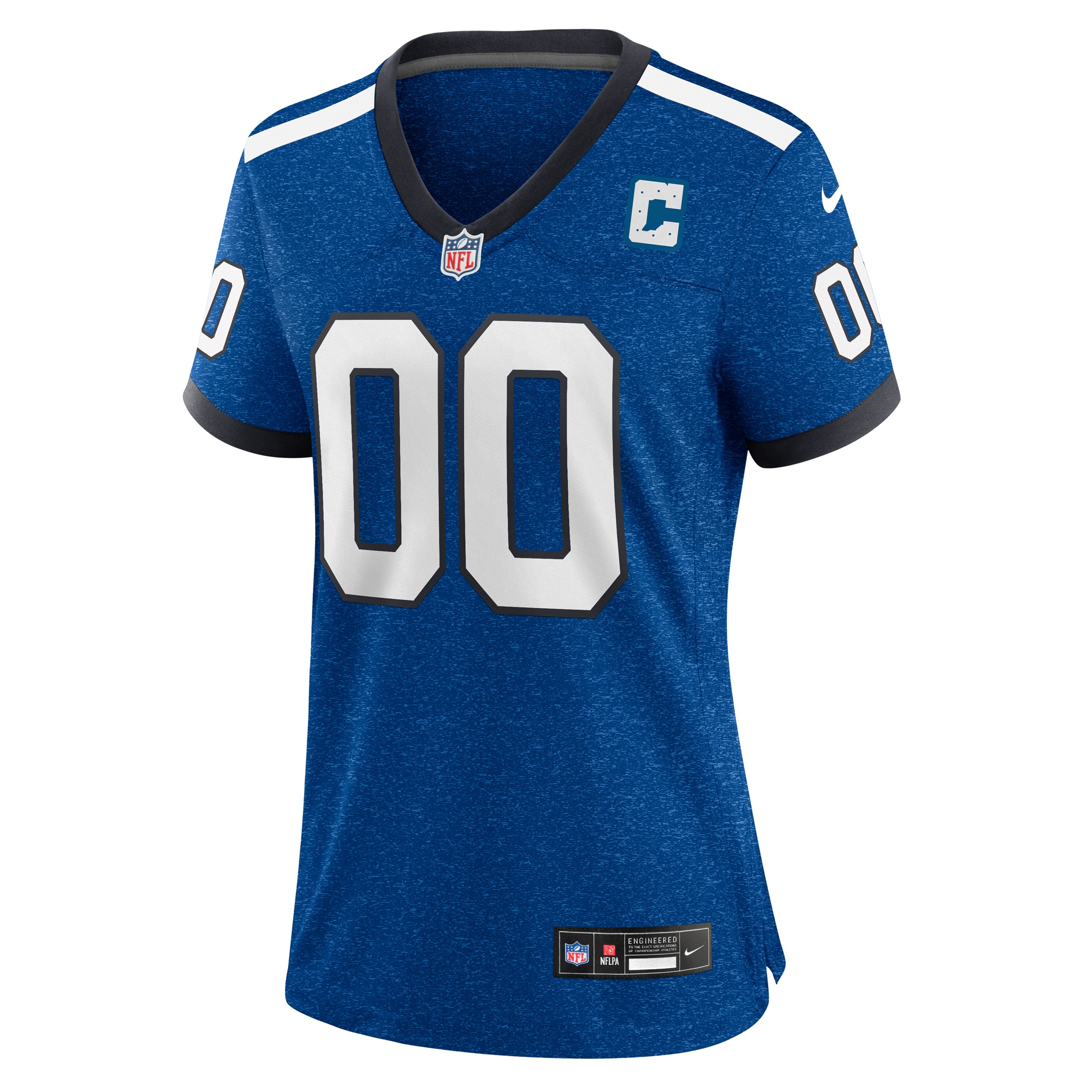 Indianapolis Colts Royal Indiana Nights Alternate Custom Game NFL Jersey Women's
