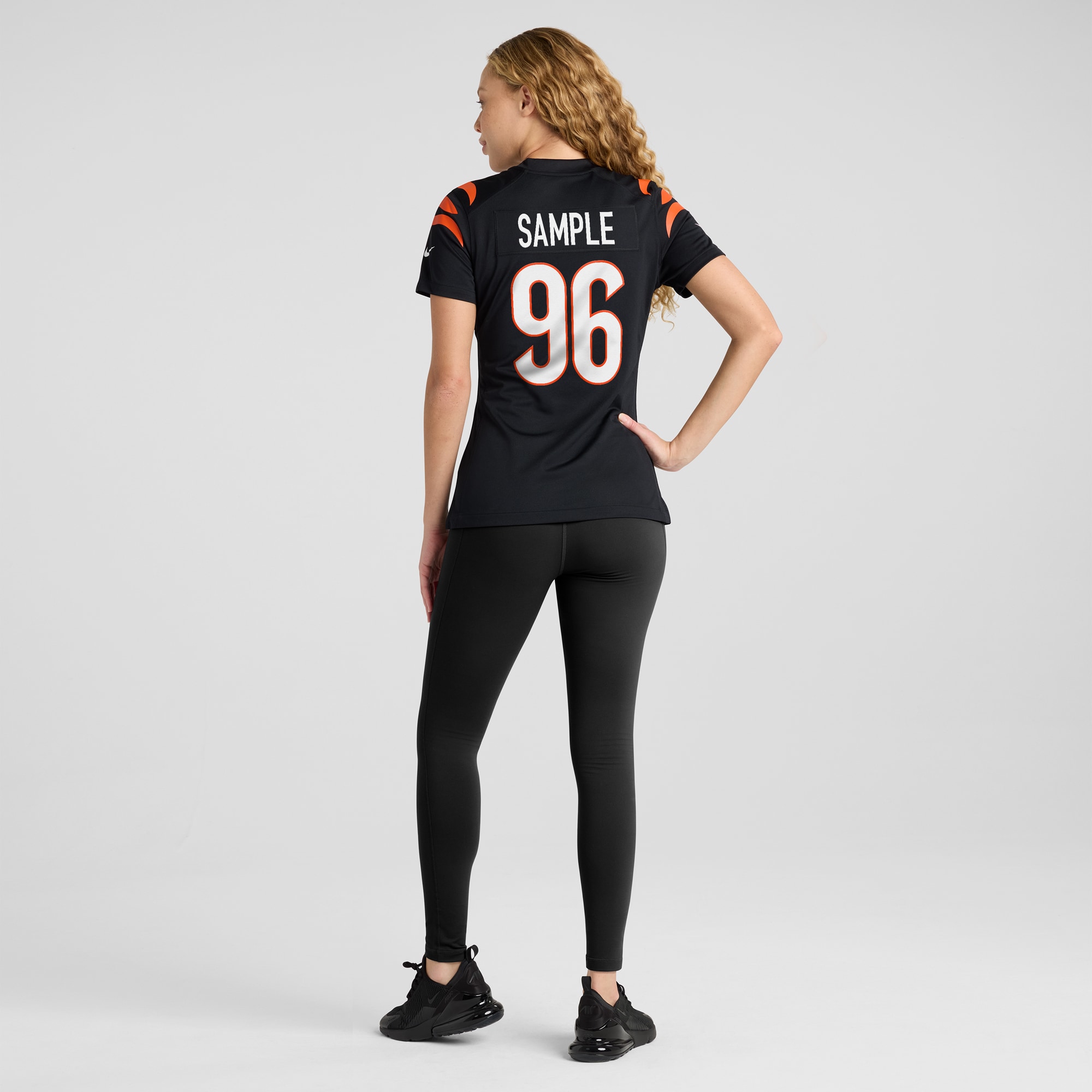 Cincinnati Bengals Cam Sample Black Game NFL Jersey Women's