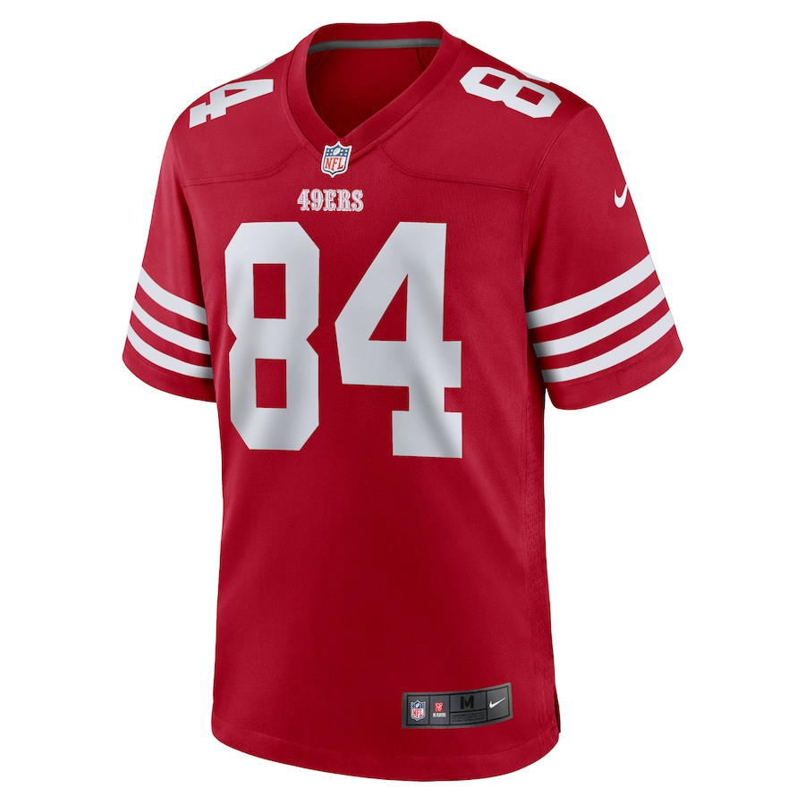 Chris Conley 84 San Francisco 49ers Game Scarlet NFL Jersey Men's