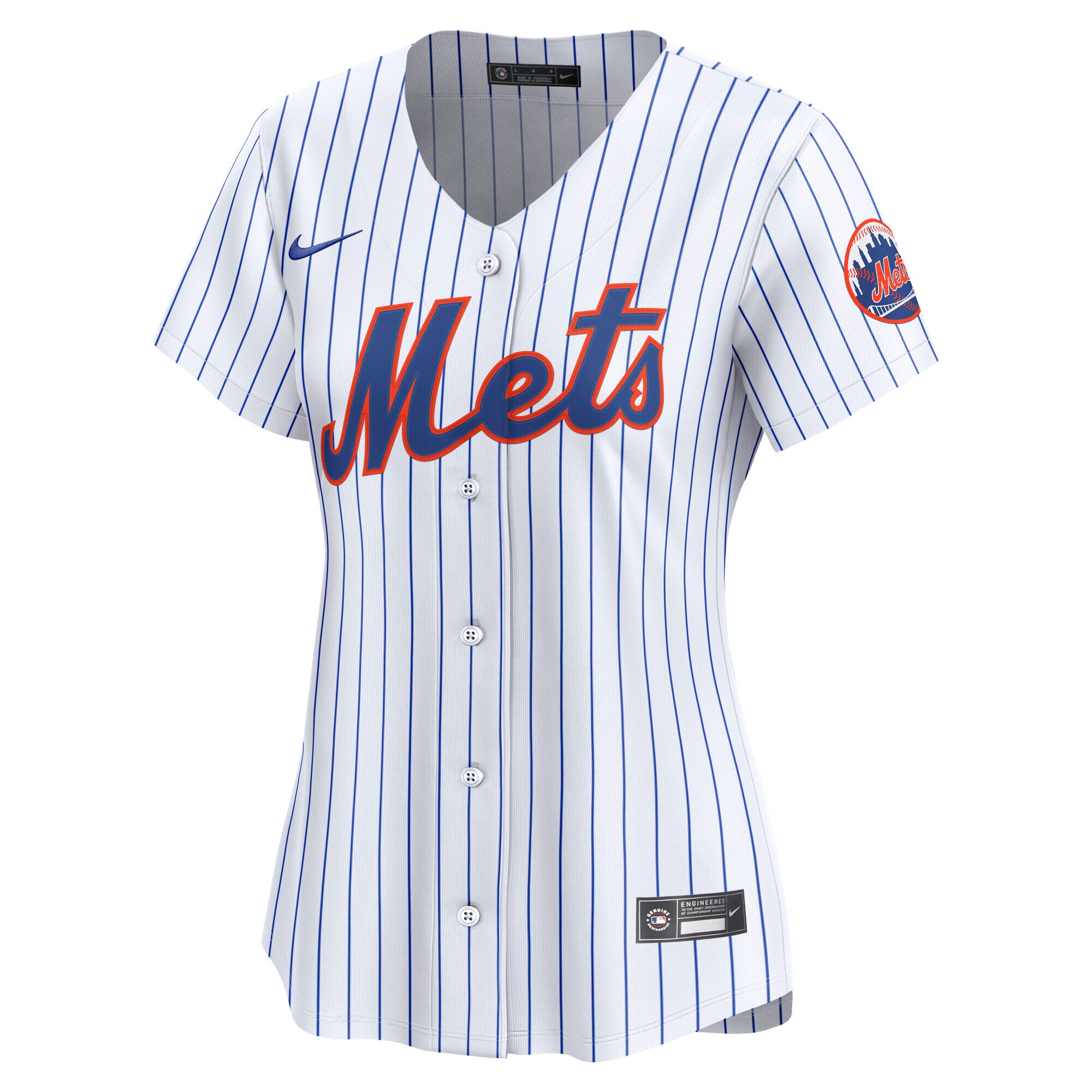 New York Mets White Home Limited MLB Jersey Women's