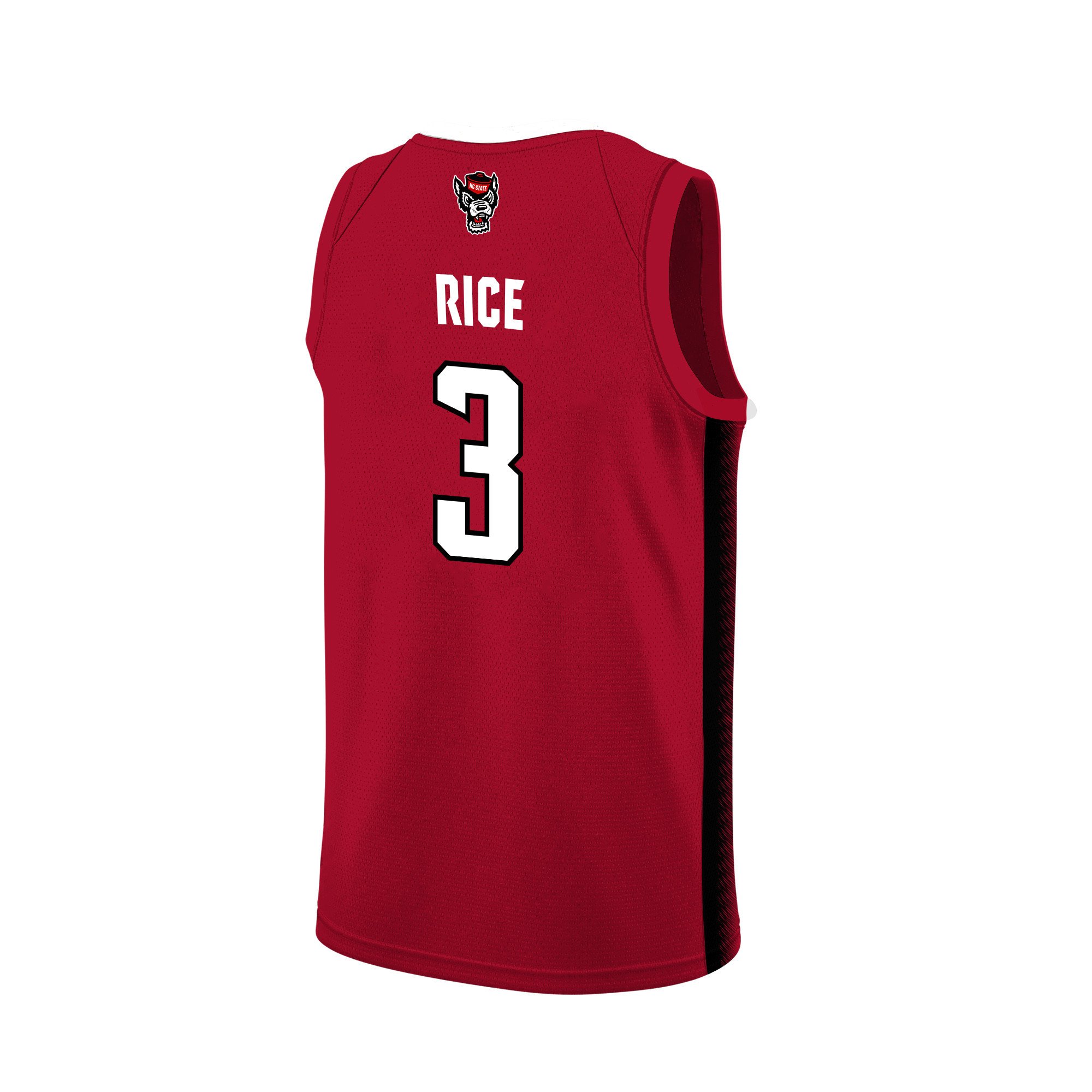 MJ Rice 3 NC State Wolfpack 2024 Red Unisex NCAA Jersey Unisex