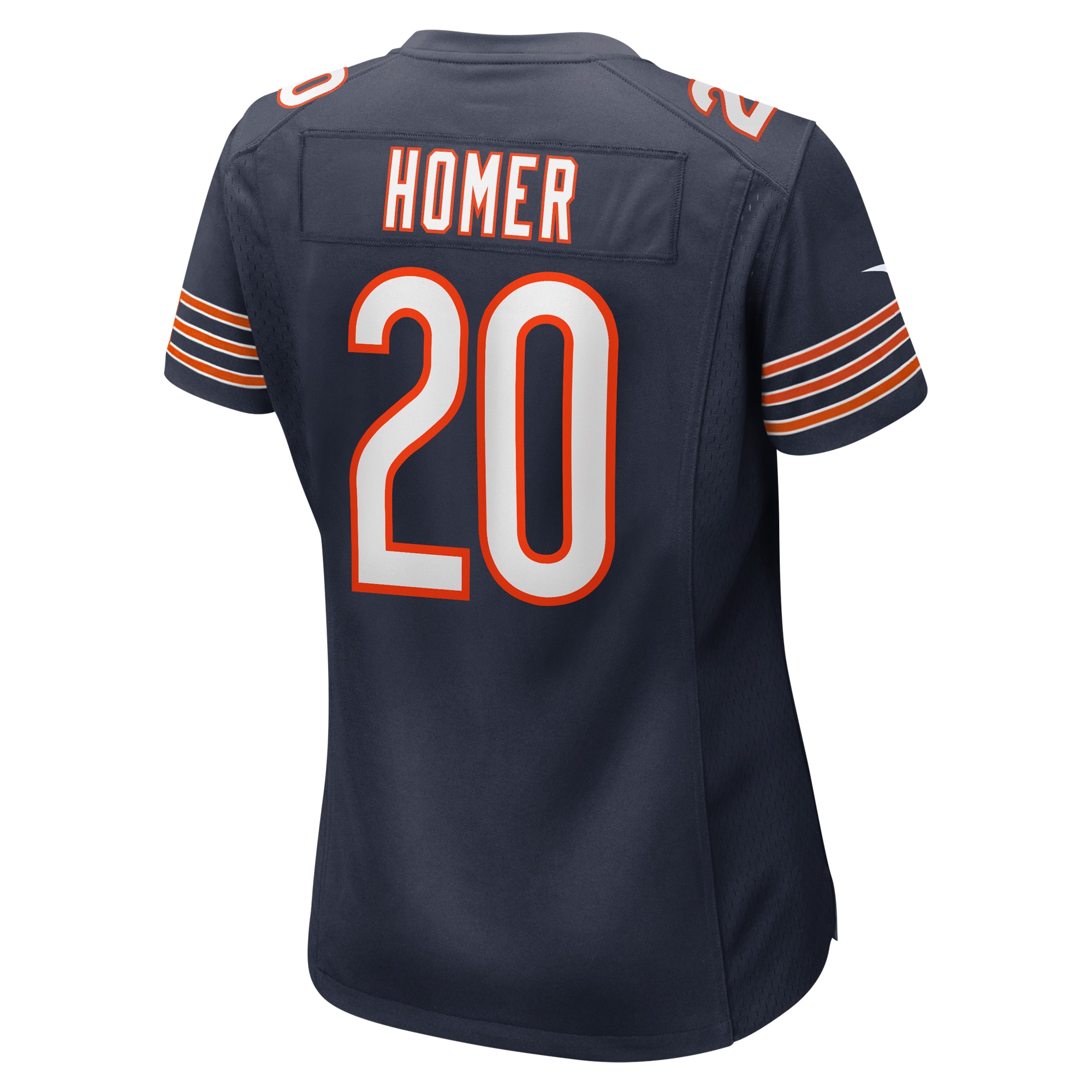 Chicago Bears Travis Homer Navy Game Player NFL Jersey Women's