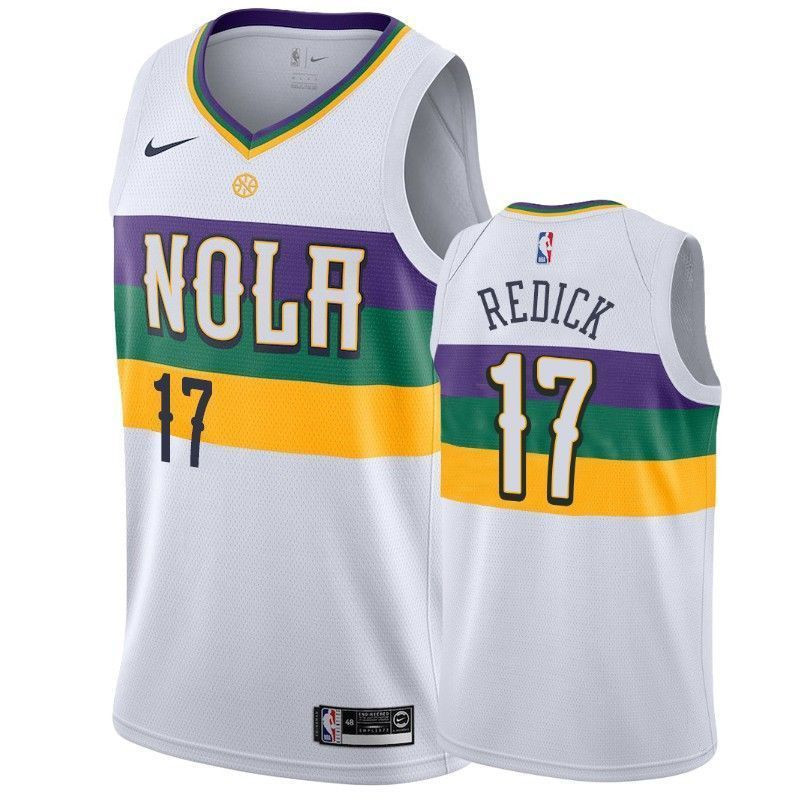 New Orleans Pelicans J.j. Redick 17 City NBA Jersey Men's