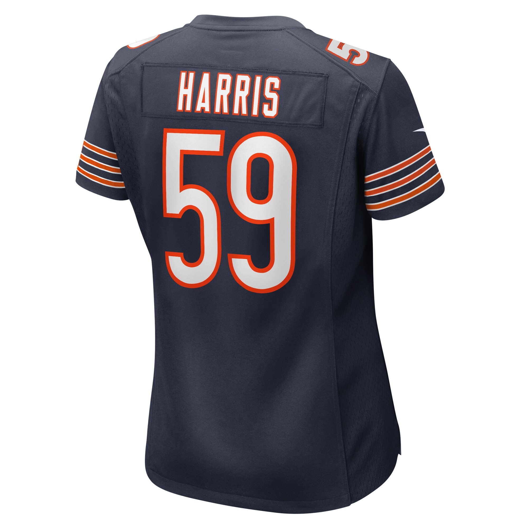 Chicago Bears Jalen Harris Navy Team Game NFL Jersey Women's