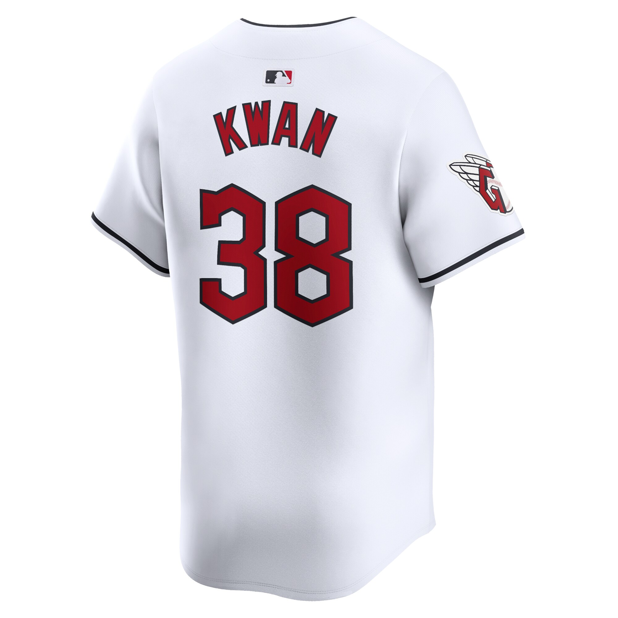 Cleveland Guardians Steven Kwan White Home Limited Player MLB Jersey Men's