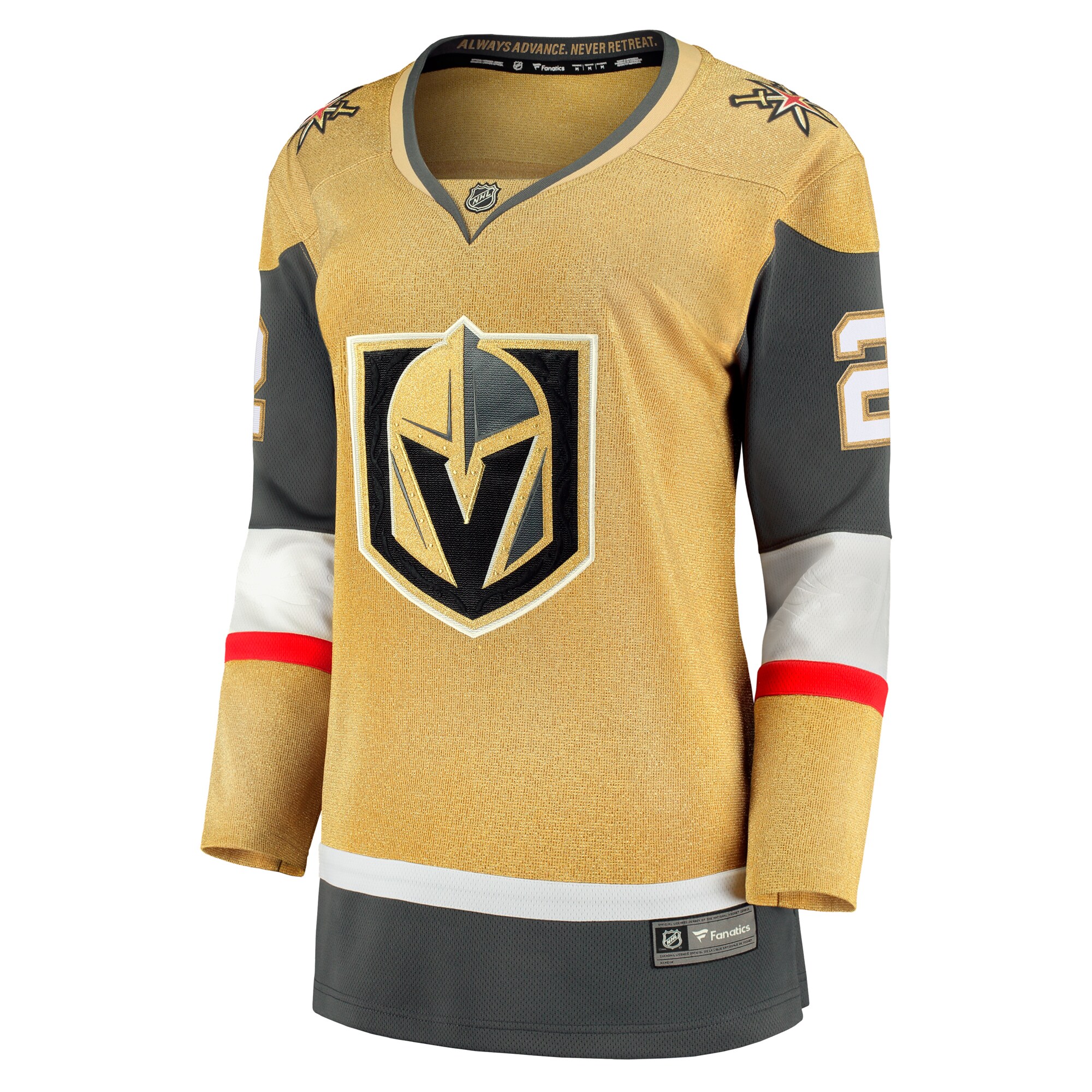 Vegas Golden Knights Zach Whitecloud Gold Alternate Breakaway Player NHL Jersey Women's