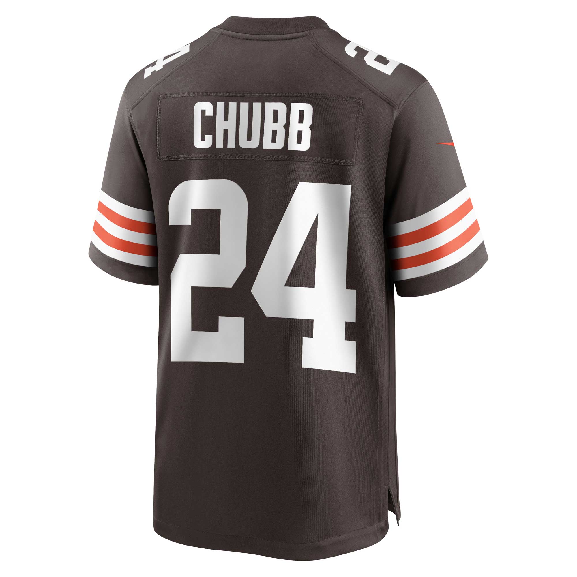Cleveland Browns Nick Chubb Brown Game NFL Jersey Men's