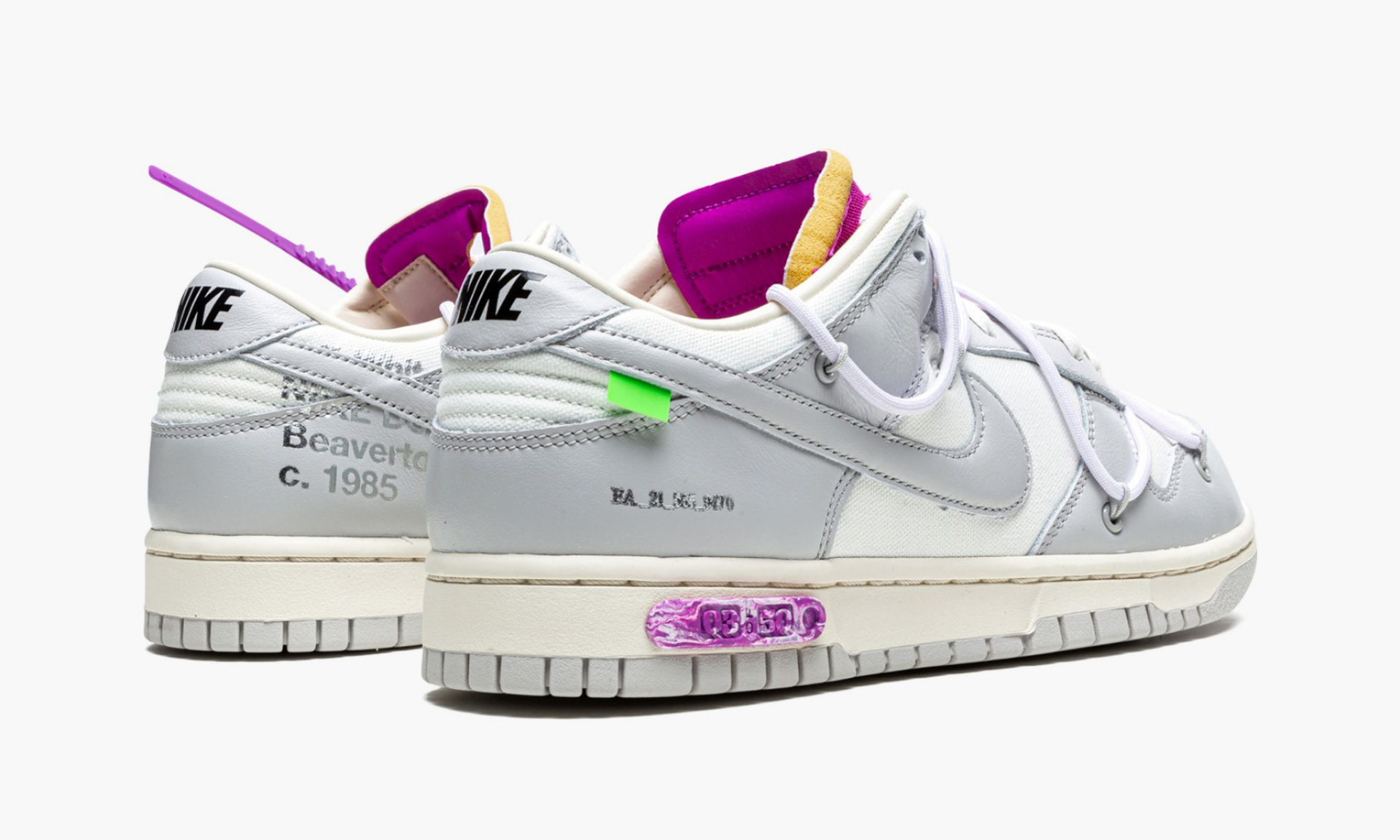 Off-White x Dunk Low Lot 03 of 50 DM1602-118
