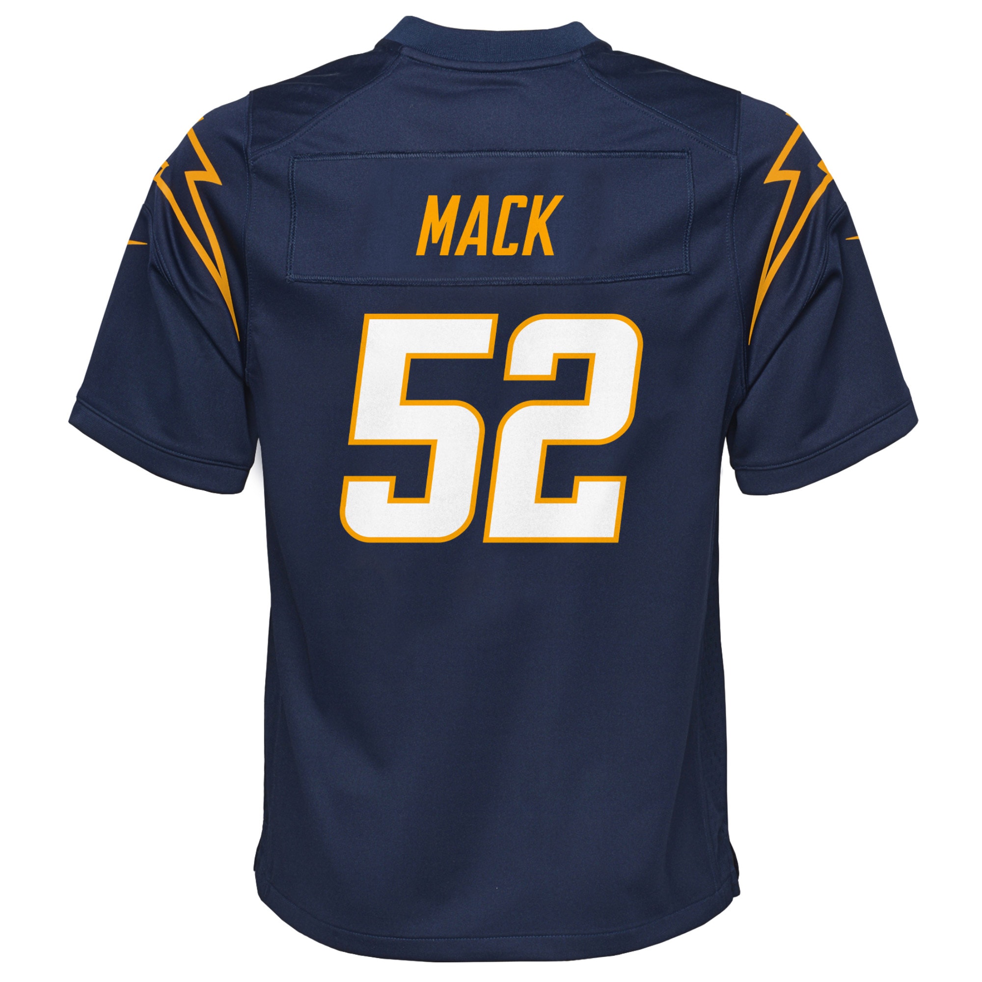 Los Angeles Chargers Khalil Mack Navy Game NFL Jersey Youth
