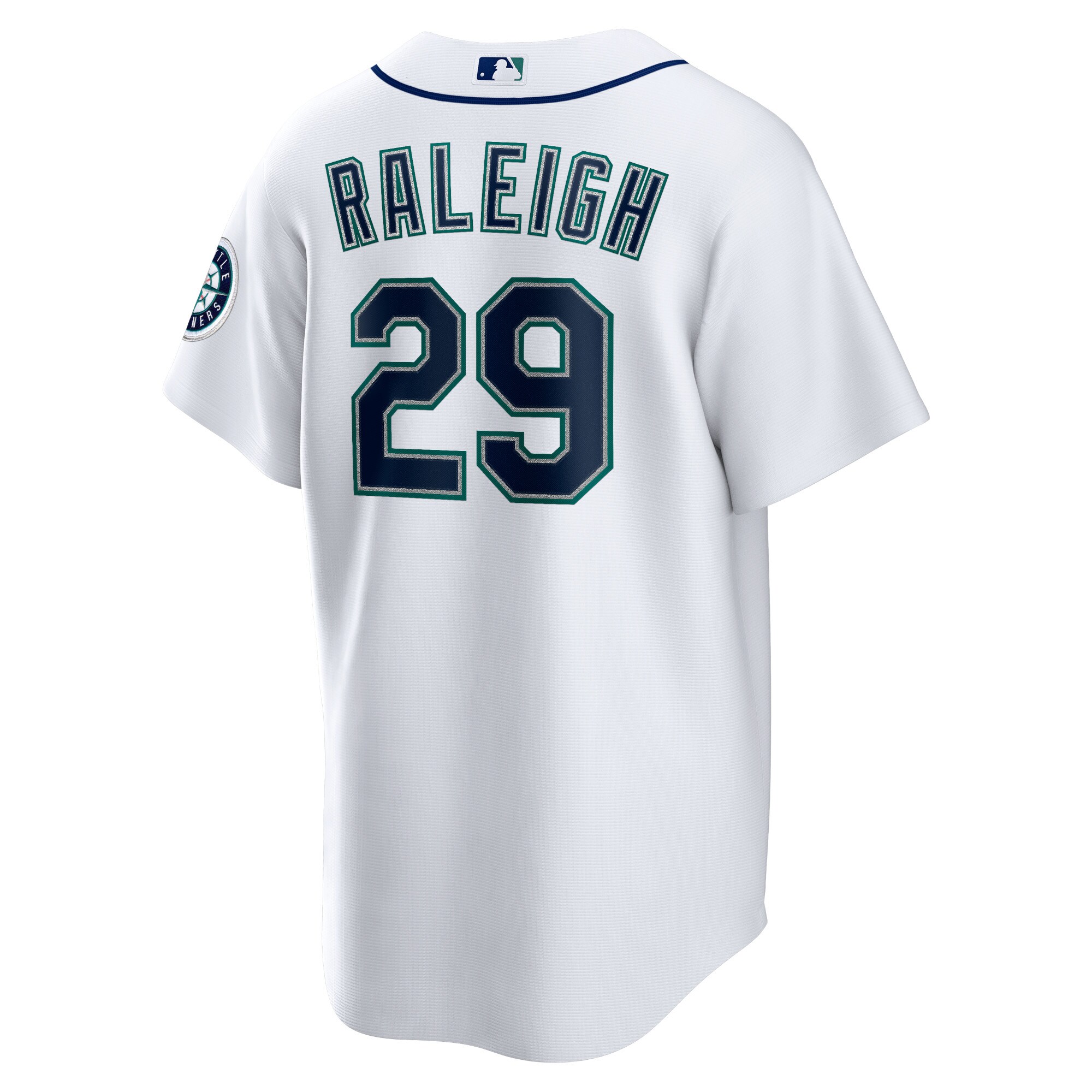 Seattle Mariners Cal Raleigh White Home MLB Jersey Men's