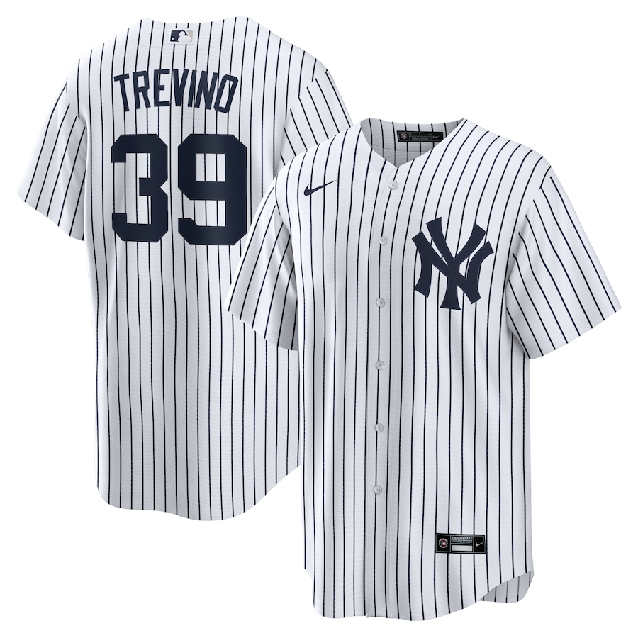 Jose Trevino New York Yankees Home Player Jersey White