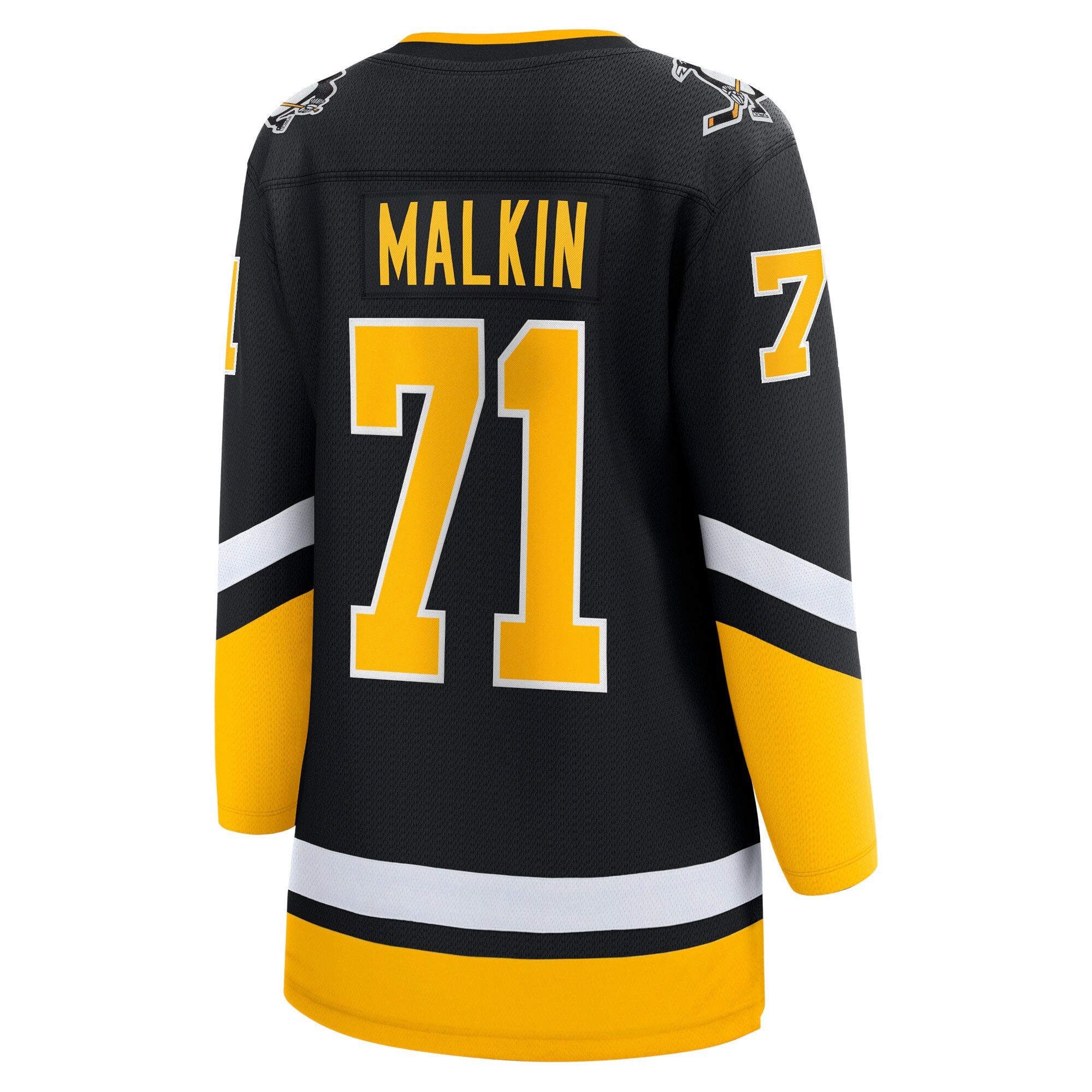 Pittsburgh Penguins Evgeni Malkin Black Alternate Premier Breakaway Player NHL Jersey Women's