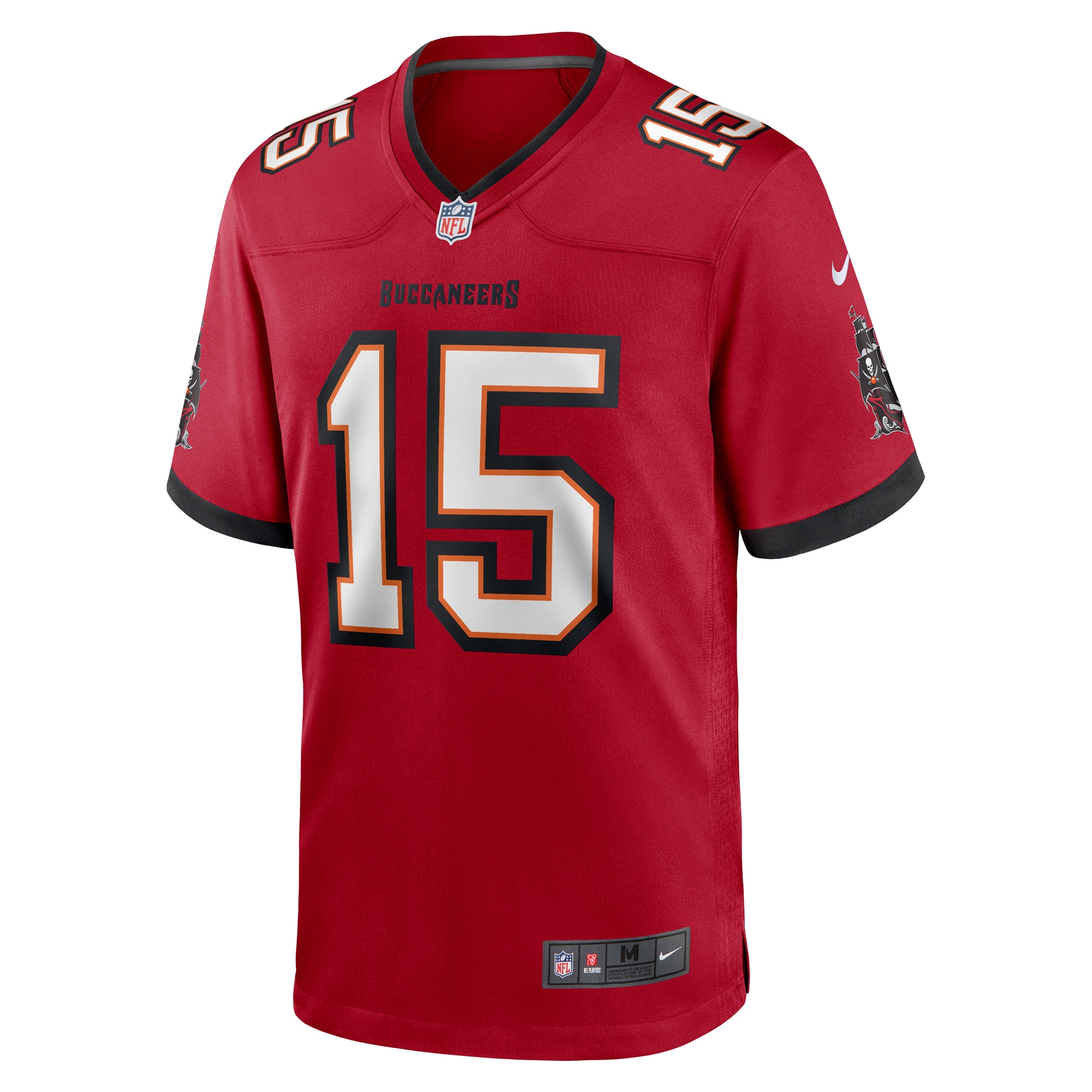 Tampa Bay Buccaneers Jalen McMillan Red Game NFL Jersey Men's