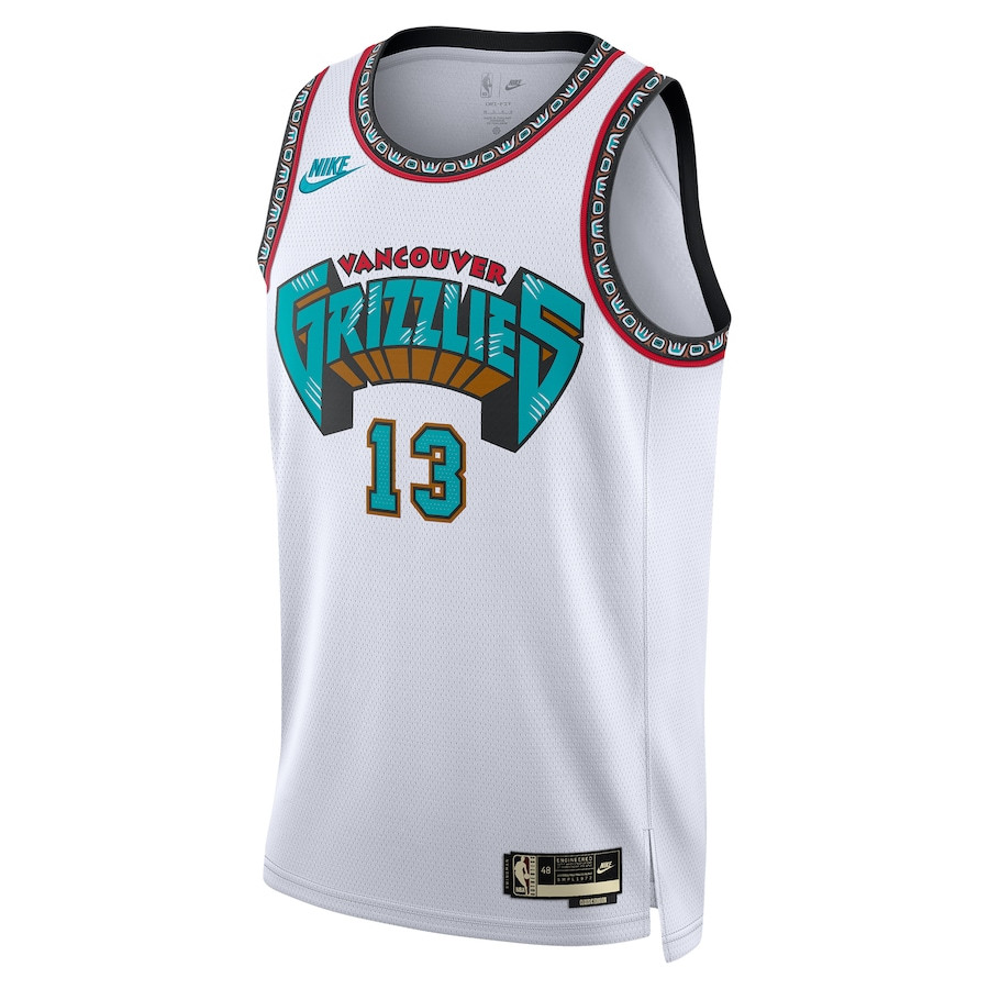 Jaren Jackson Jr. 13 Memphis Grizzlies Unisex 2024/25 Swingman White Classic Edition NBA Jersey Unisex