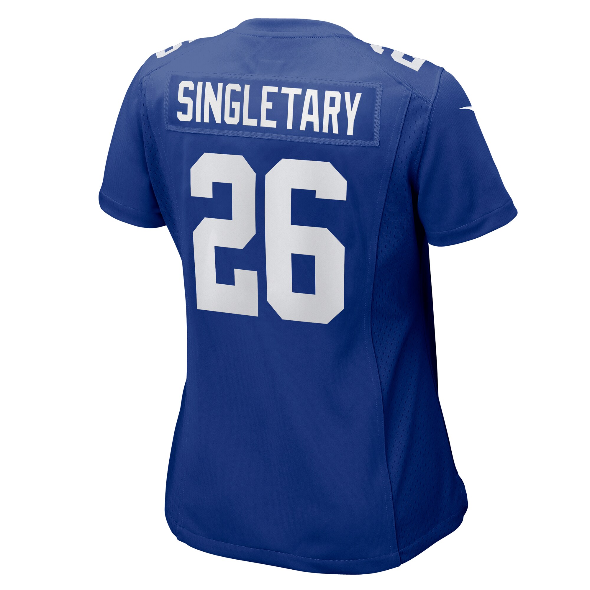 New York Giants Devin Singletary Royal Game NFL Jersey Women's