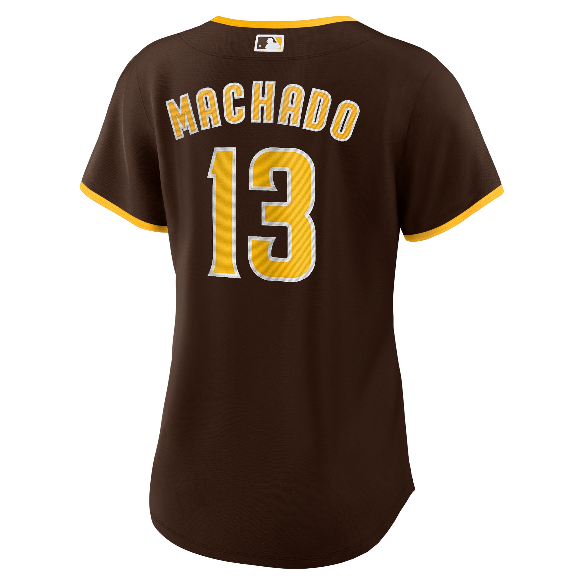 San Diego Padres Manny Machado Brown Road Player MLB Jersey Women's