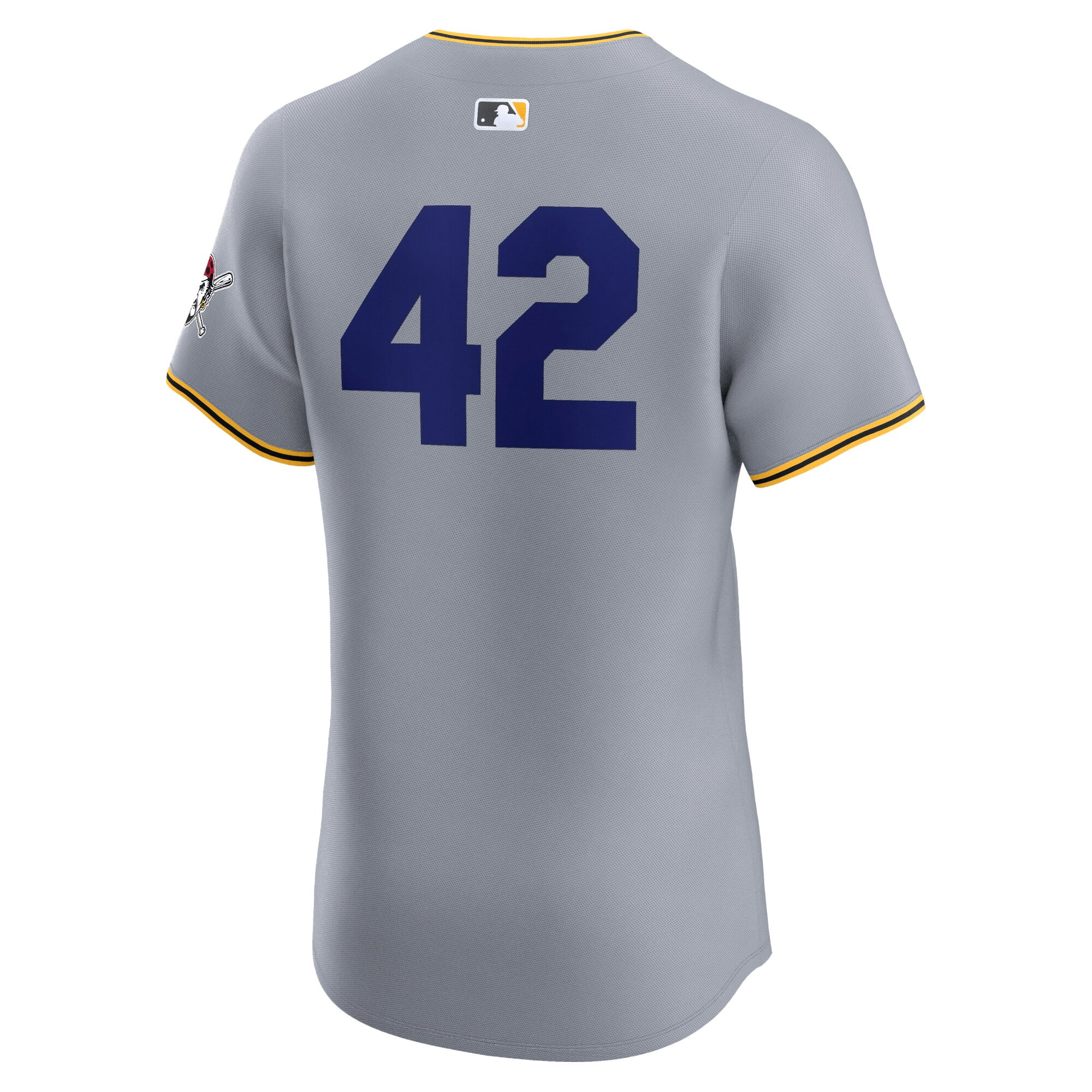 Pittsburgh Pirates Gray Road 2024 Jackie Robinson Day Elite MLB Jersey Men's