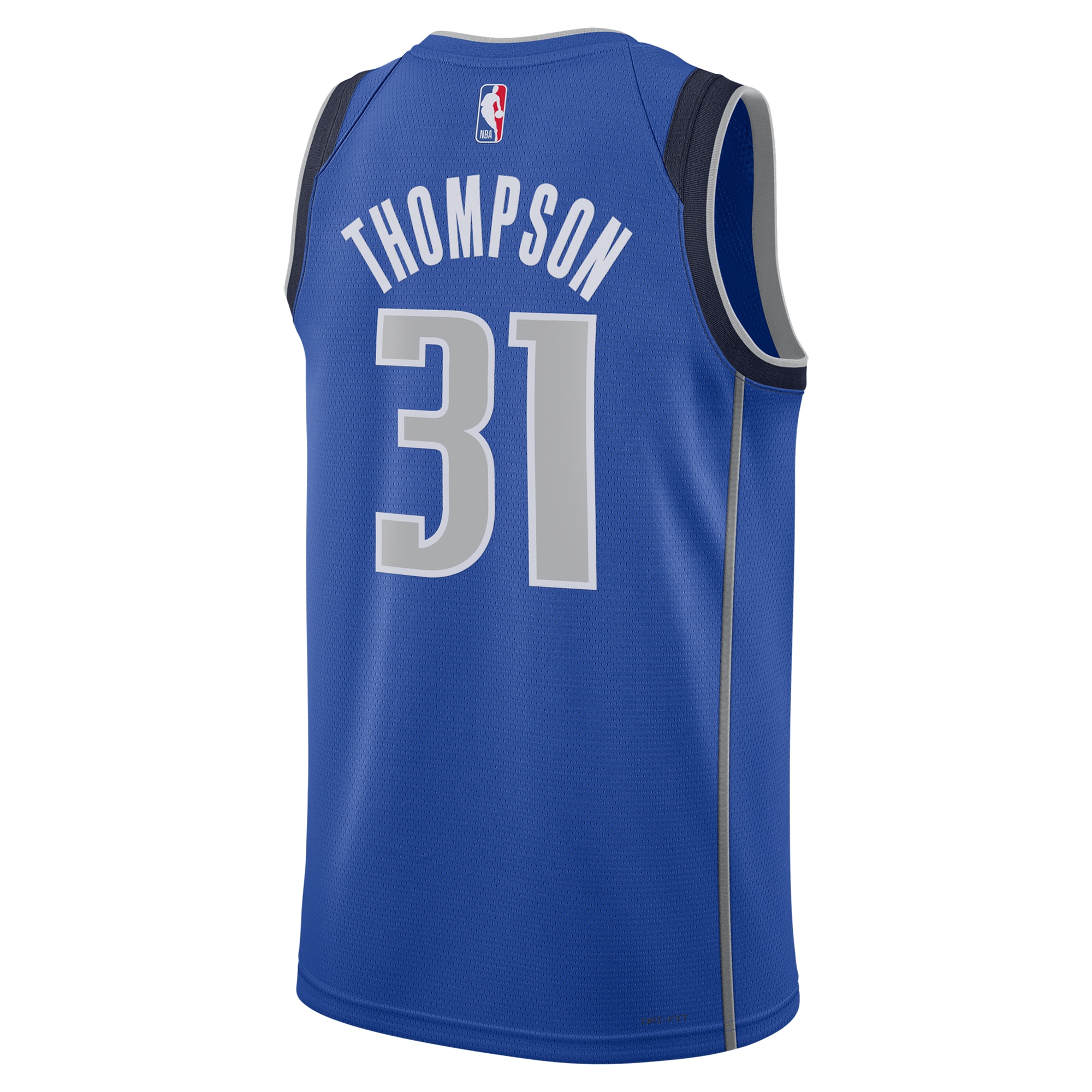 Dallas Mavericks Icon Edition Swingman Blue Klay Thompso Unisex NBA Jersey Unisex