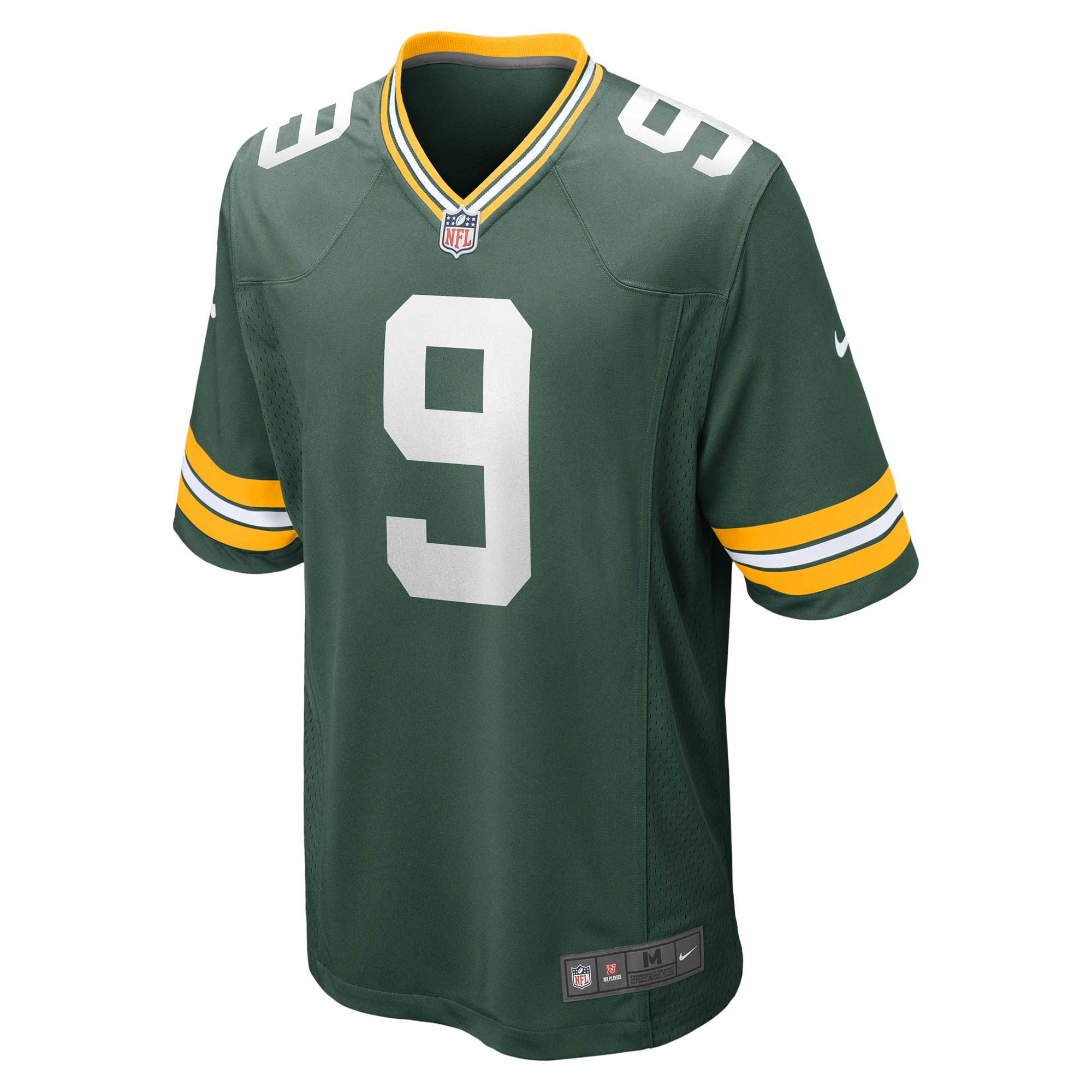 Green Bay Packers Christian Watson Green Game NFL Jersey Men's