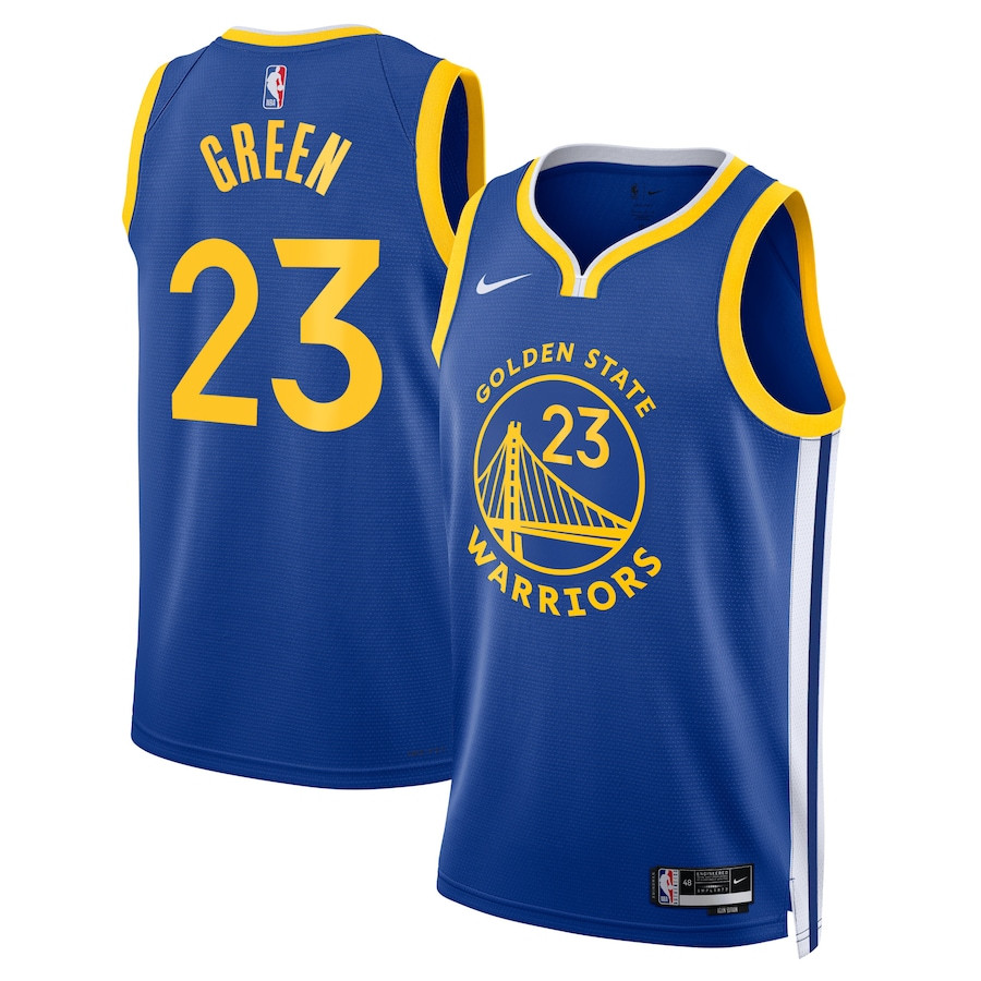 Draymond Green 23 Golden State Warriors Unisex Swingman Icon Edition Royal NBA Jersey Unisex