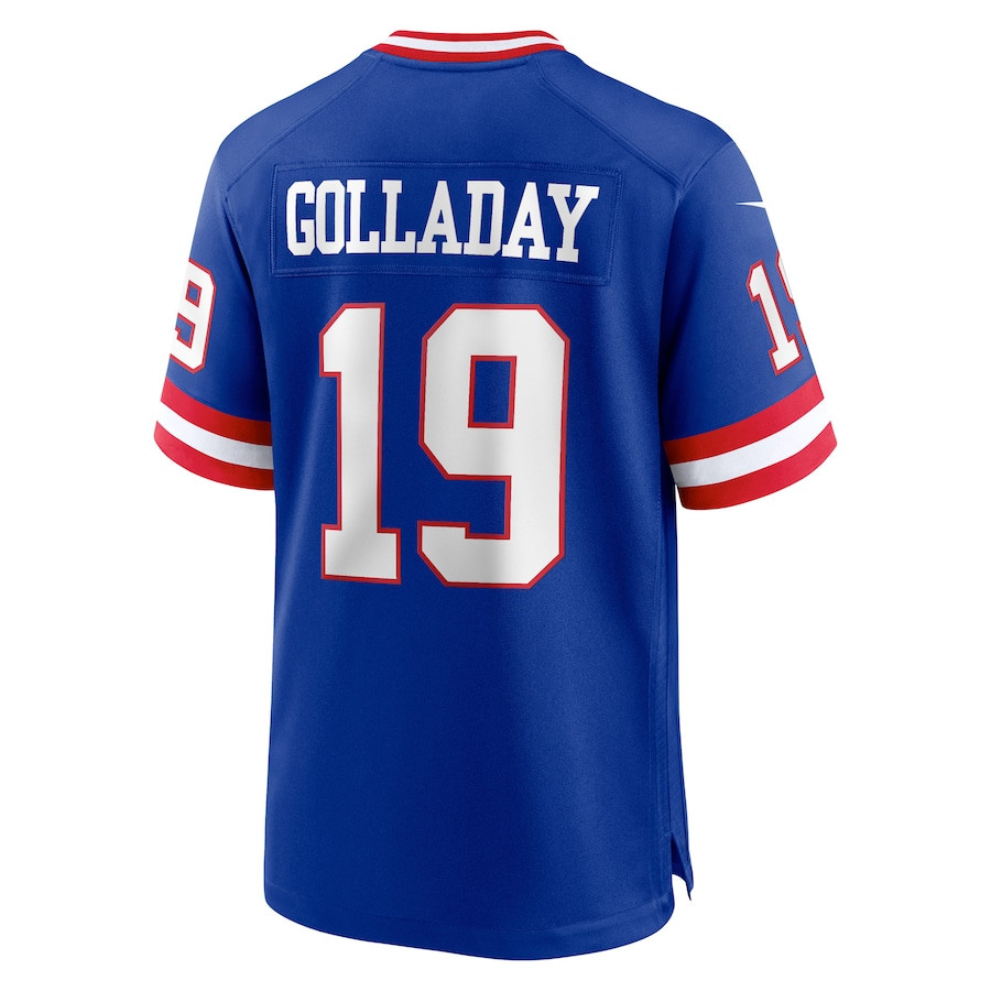 Kenny Golladay 19 New York Giants Classic Game Royal NFL Jersey Men's