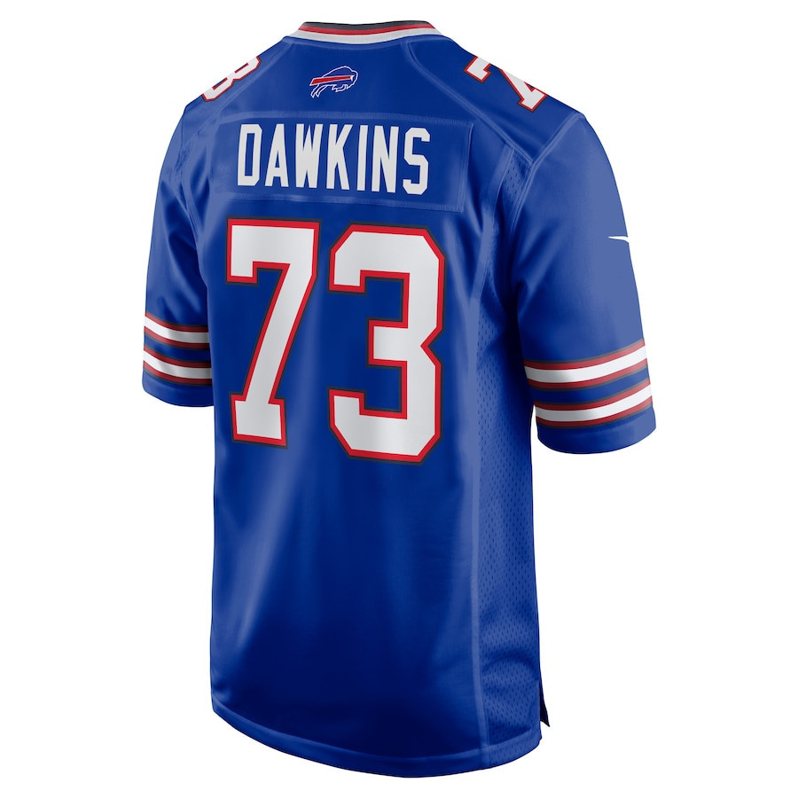 Dion Dawkins #73 Buffalo Bills Super Bowl LIX Royal NFL Jersey Men's
