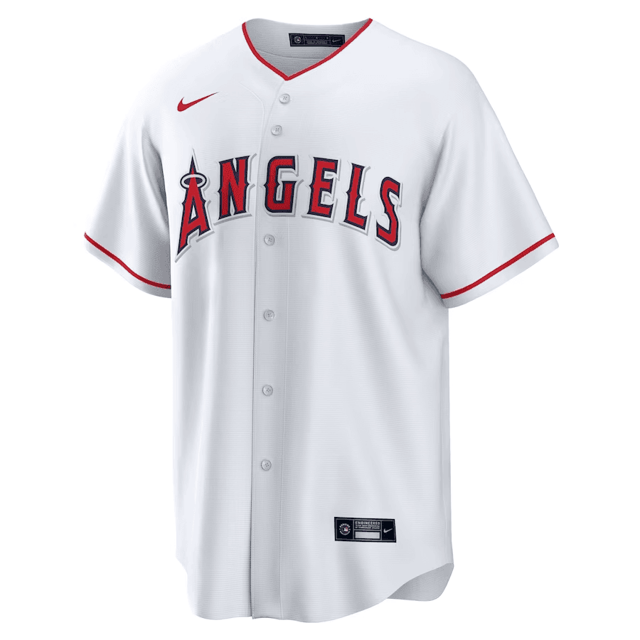 Shohei Ohtani 17 Los Angeles Angels White Home MLB Jersey Men's