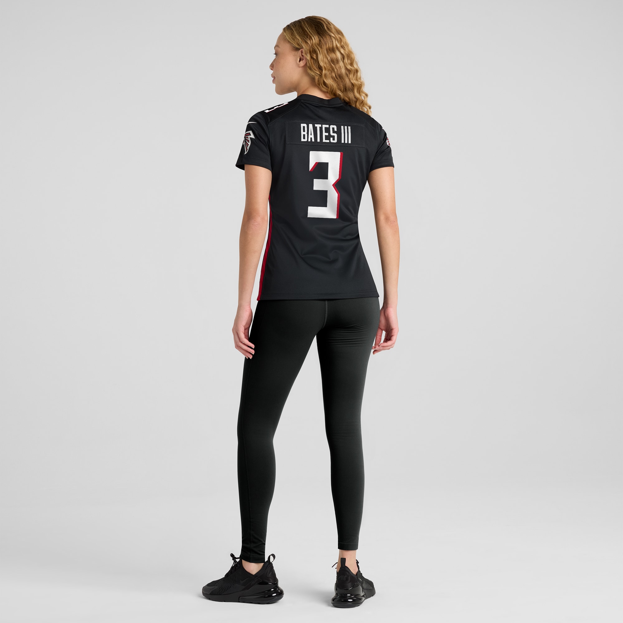 Atlanta Falcons Jessie Bates III Black Game Player NFL Jersey Women's