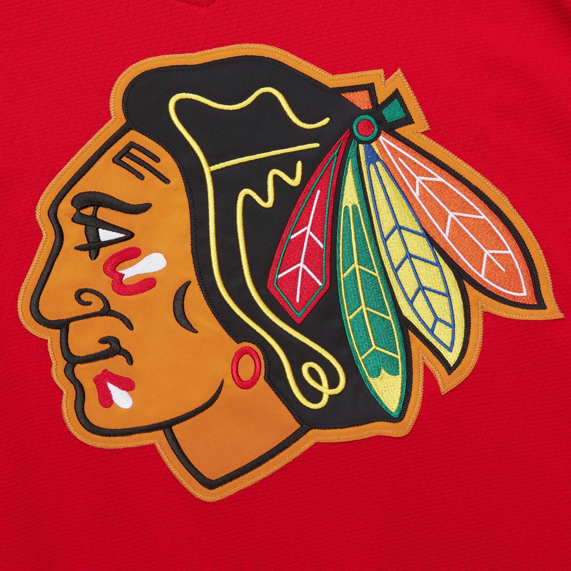 Chicago Blackhawks Denis Savard Scarlet 1980-81 Power Play NHL Jersey Men's