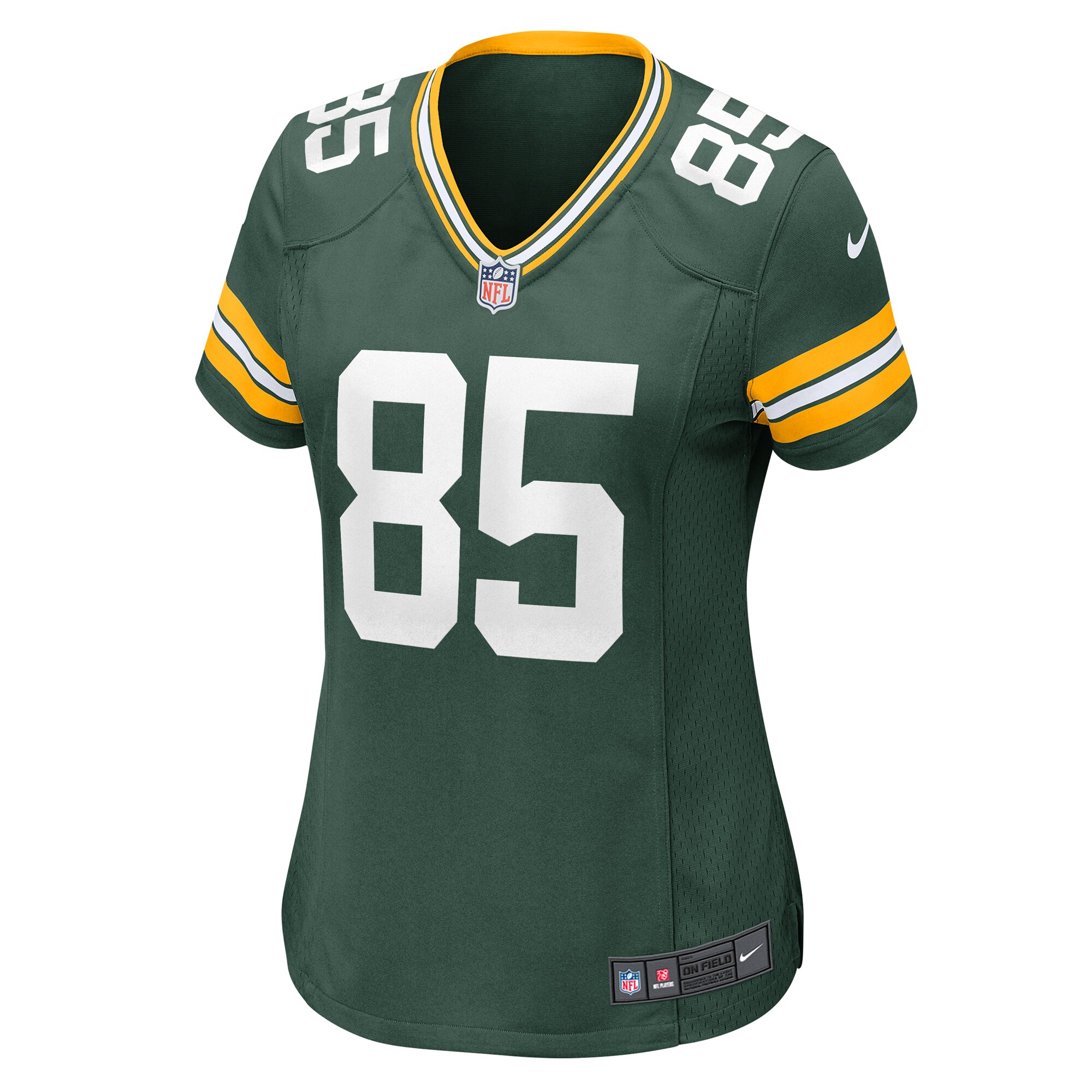 Green Bay Packers Tucker Kraft Green Game NFL Jersey Women's
