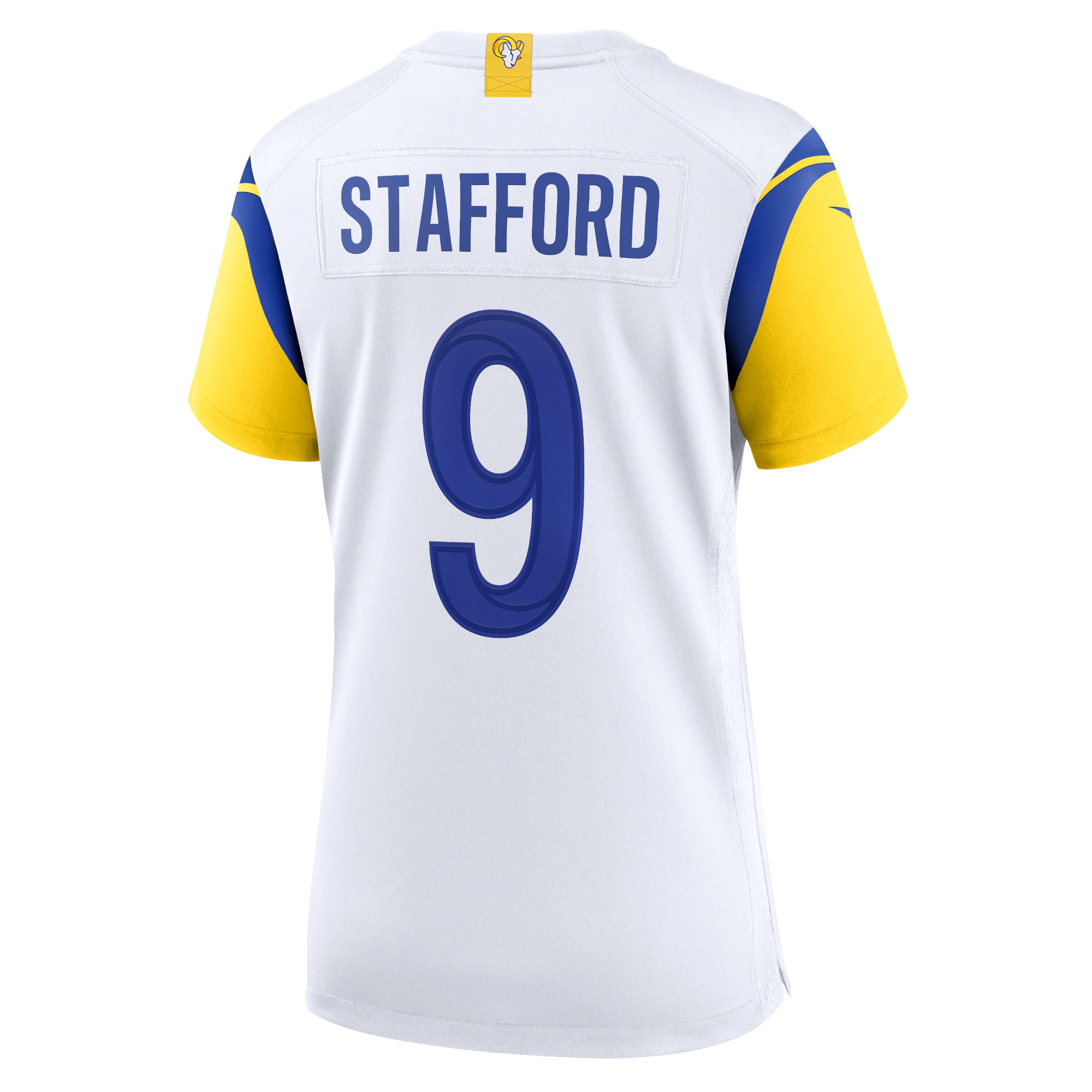 Los Angeles Rams Matthew Stafford White Player NFL Jersey Women's