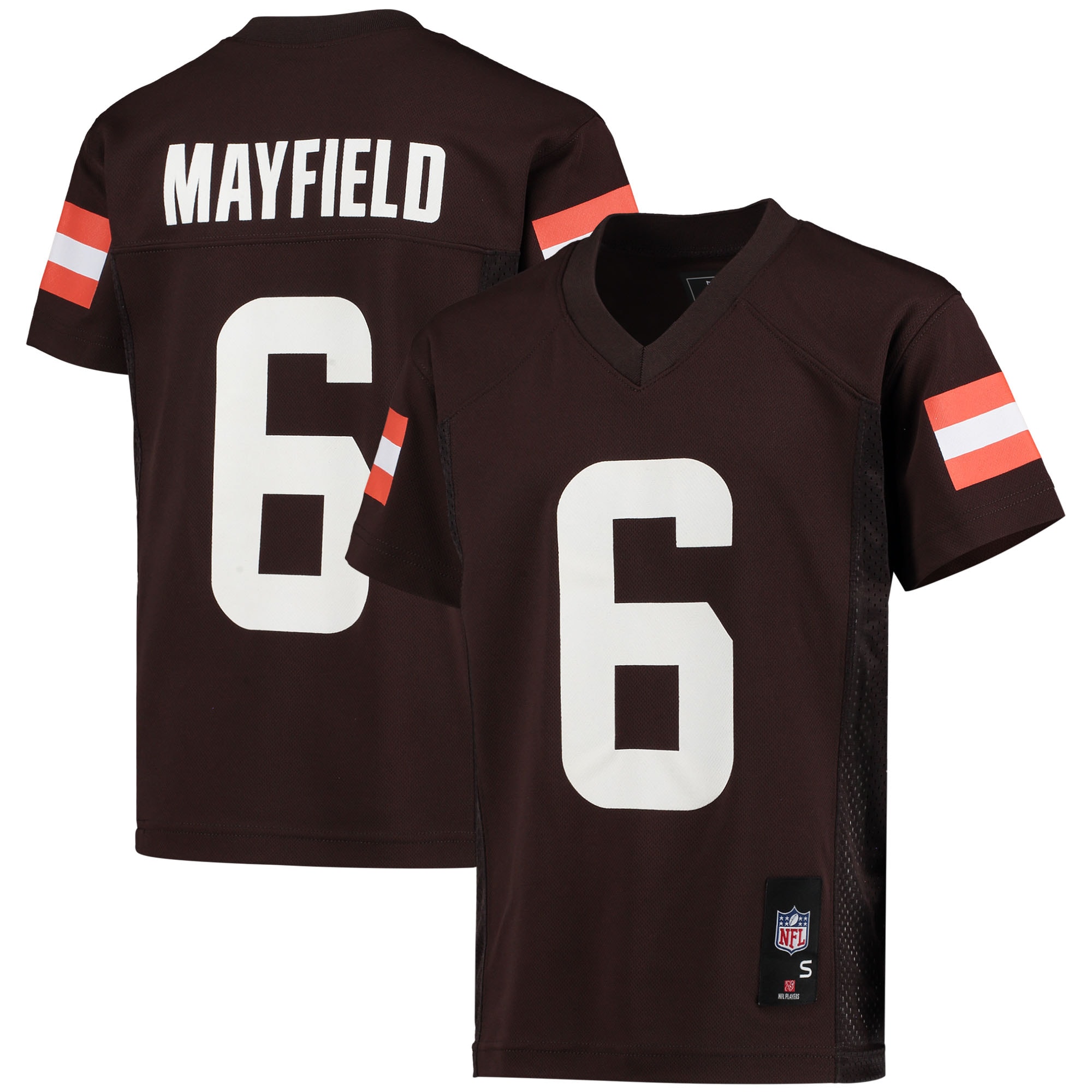 Cleveland Browns Baker Mayfield Brown Player NFL Jersey Youth