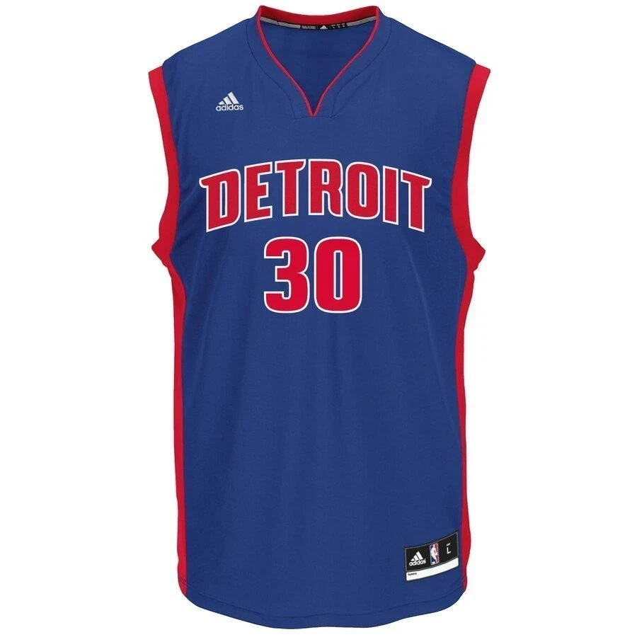 Jon Leuer Detroit Pistons Road Royal NBA Jersey Men's