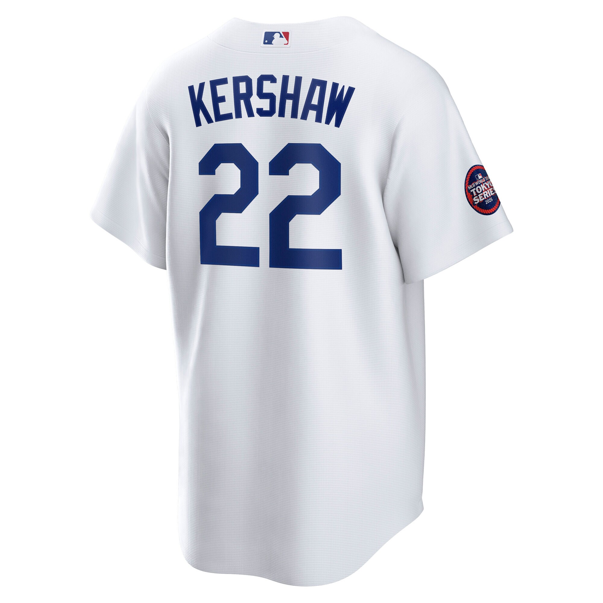 Los Angeles Dodgers Clayton Kershaw White 2025 World Tour: Tokyo Series Home Player MLB Jersey Men's