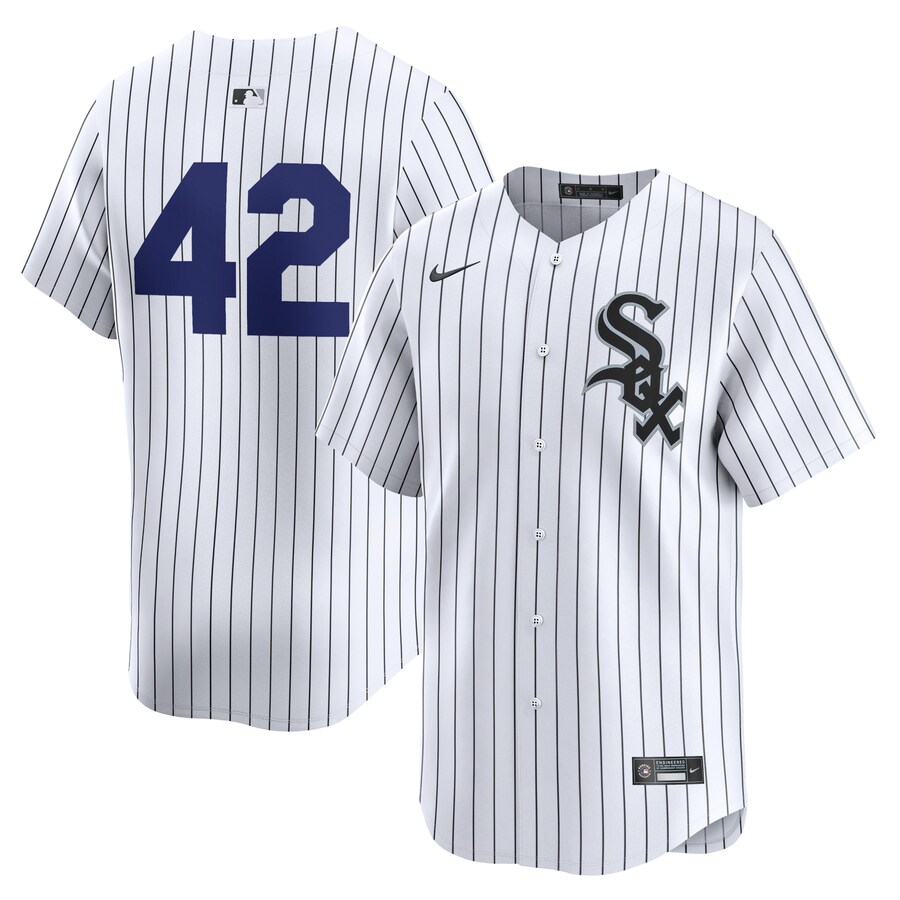Chicago White Sox 2024 Jackie Robinson Day Home Limited Jersey White