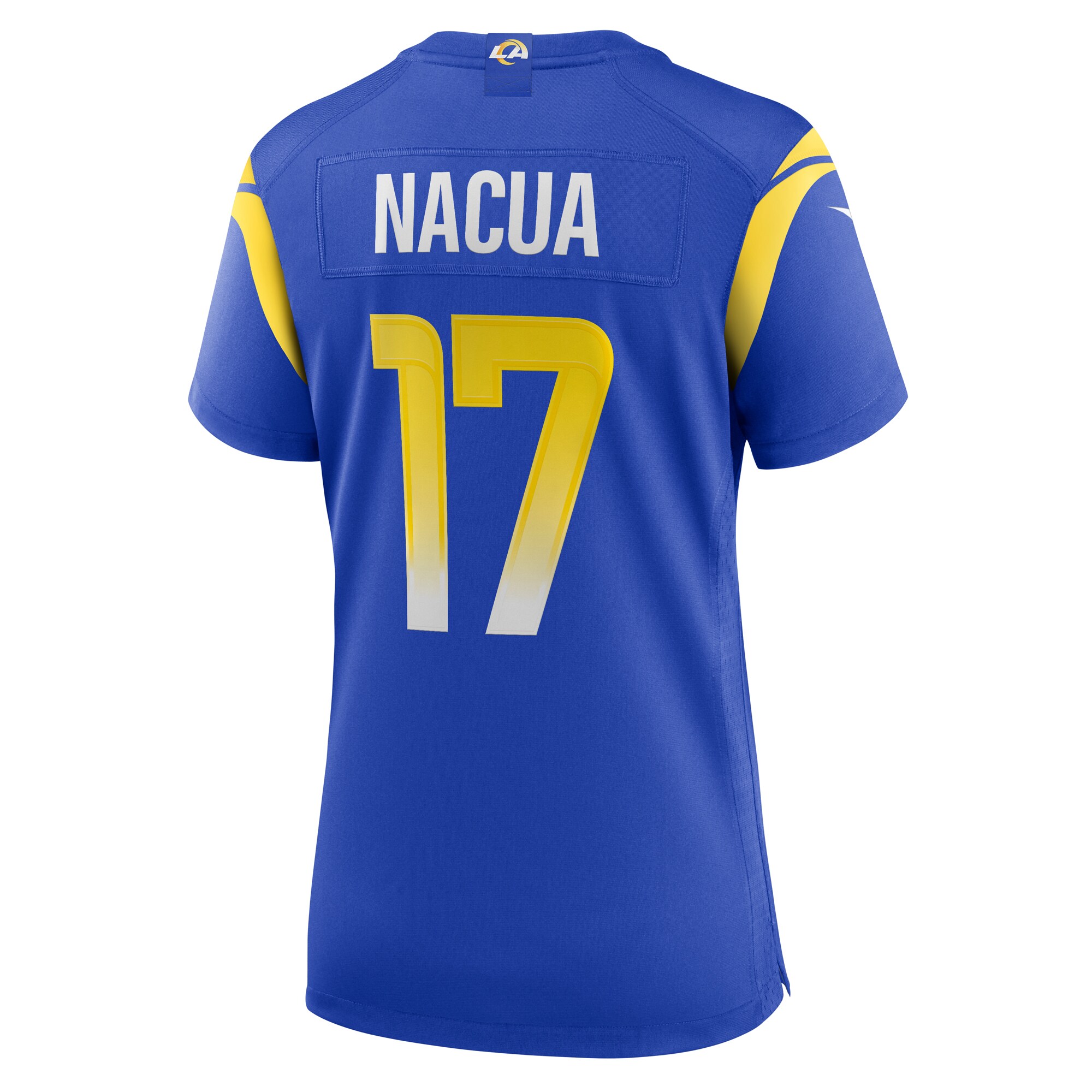 Los Angeles Rams Puka Nacua Royal Home Game NFL Jersey Women's