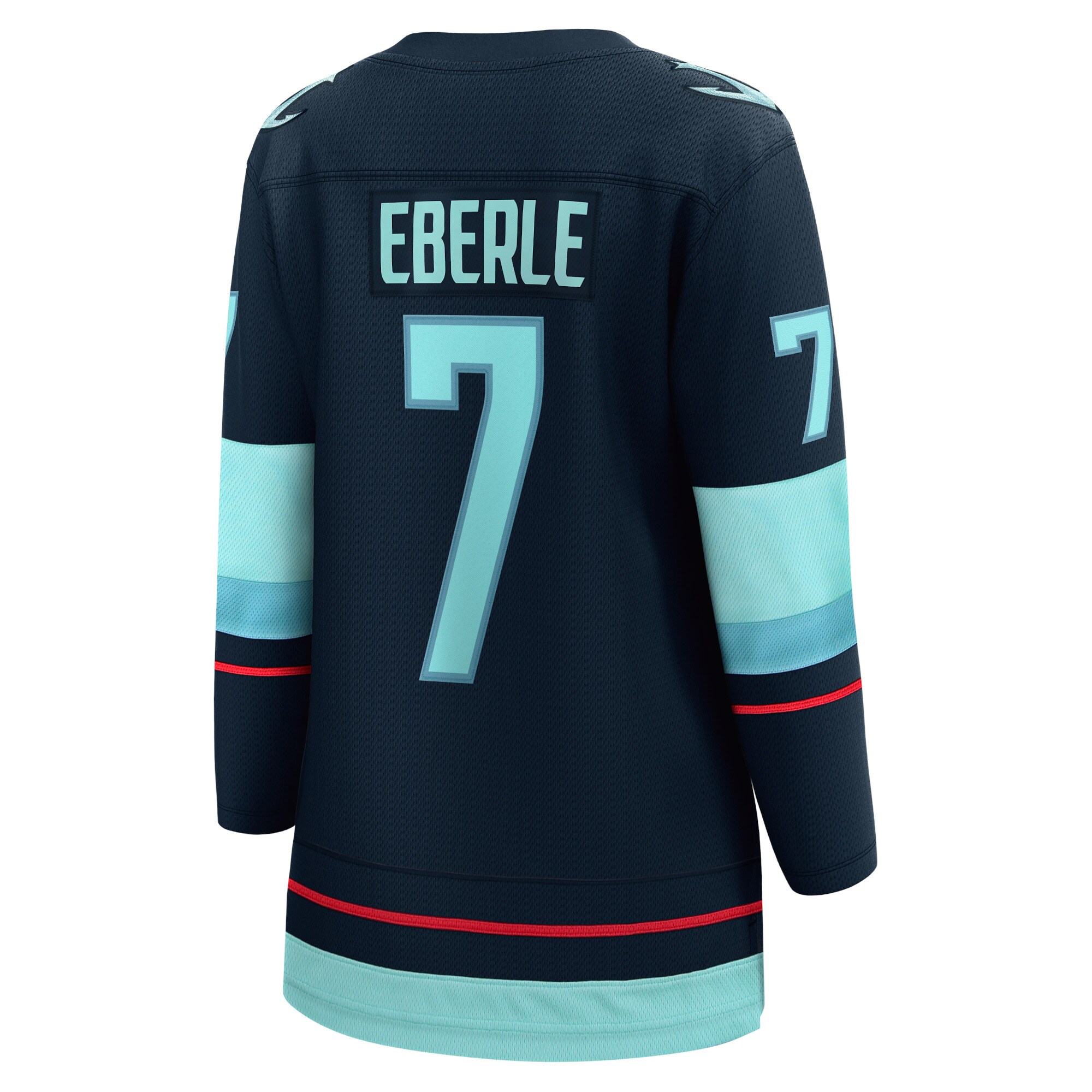 Seattle Kraken Jordan Eberle Navy Home Breakaway Player NHL Jersey Women's