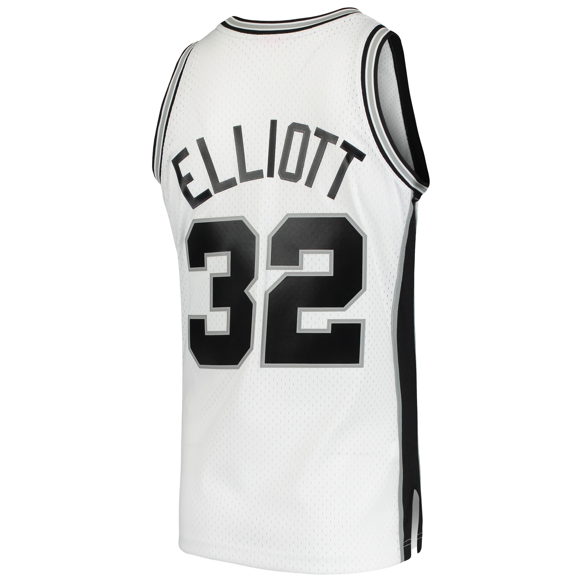 Mitchell Ness Sean Elliot White San Antonio Spurs 1998-99 Hardwood Classics Swingman NBA Jersey Men's