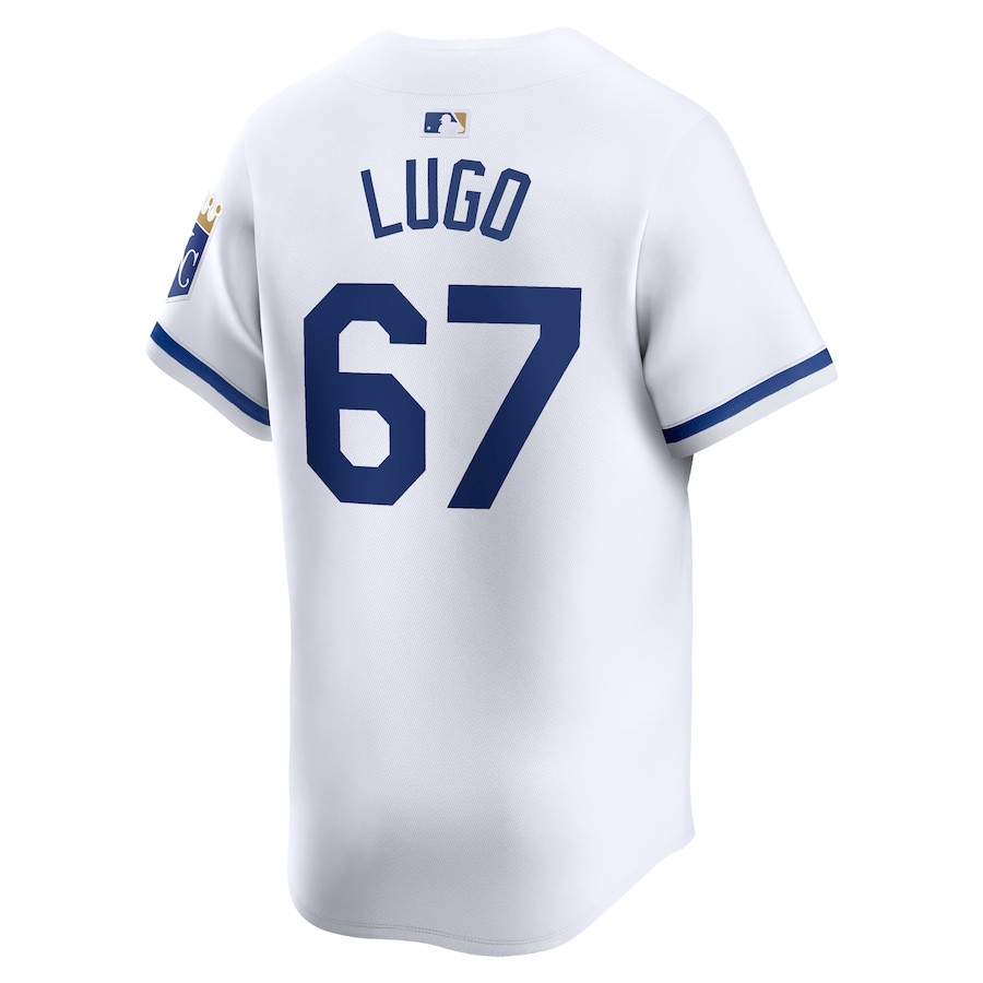Seth Lugo 67 Kansas City Royals Home Limited White MLB Jersey Men's