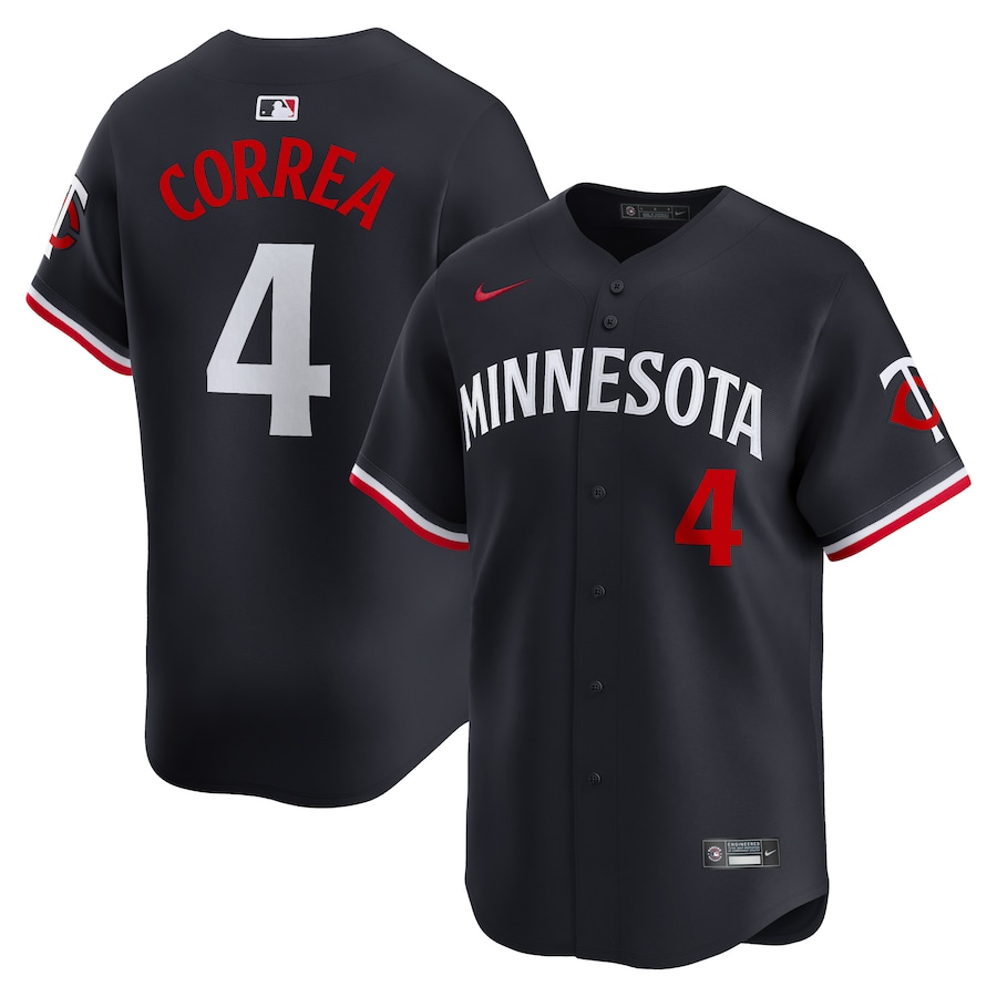 Carlos Correa Minnesota Twins Alternate Limited Player Jersey Navy