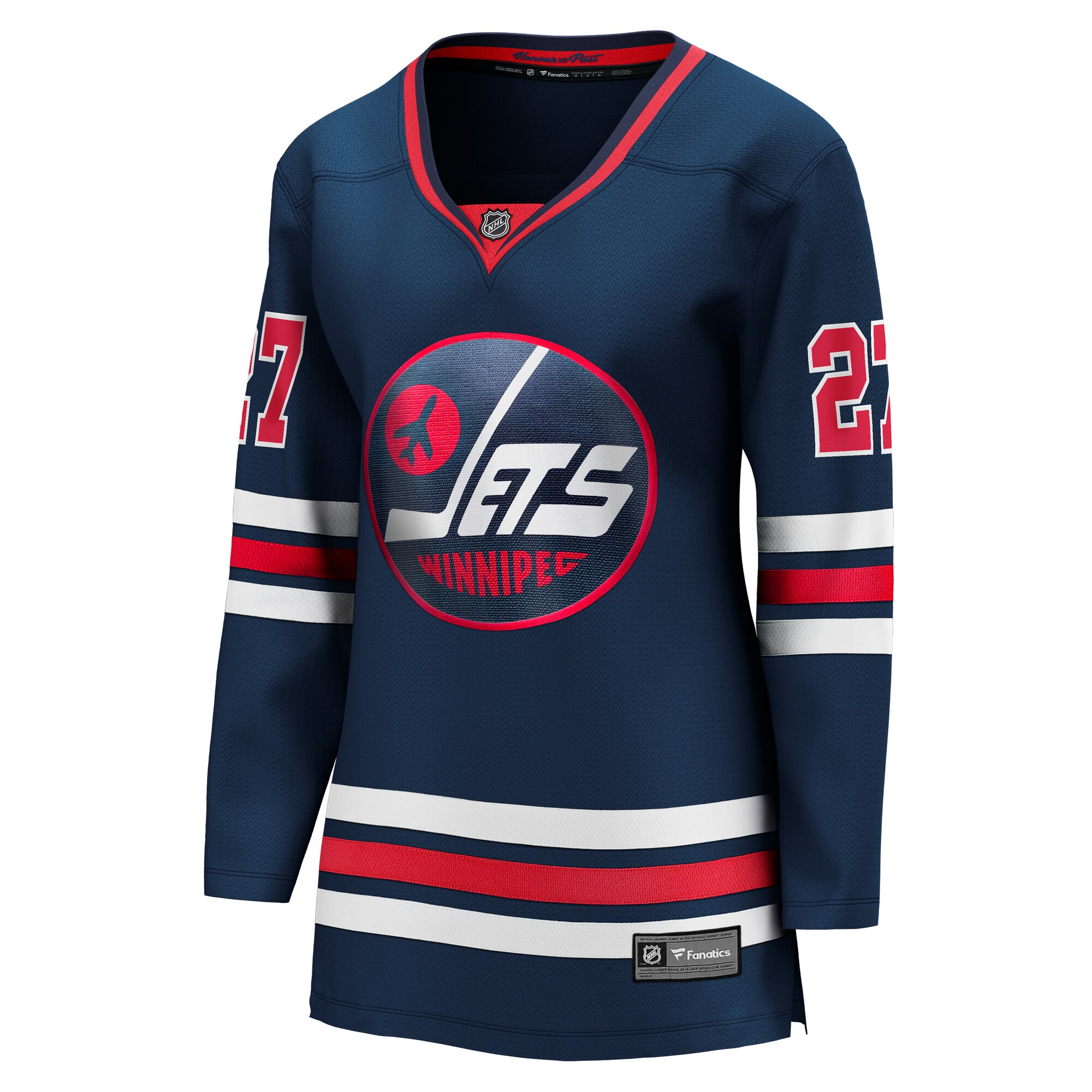 Winnipeg Jets Nikolaj Ehlers Navy Premier Breakaway Player NHL Jersey Women's