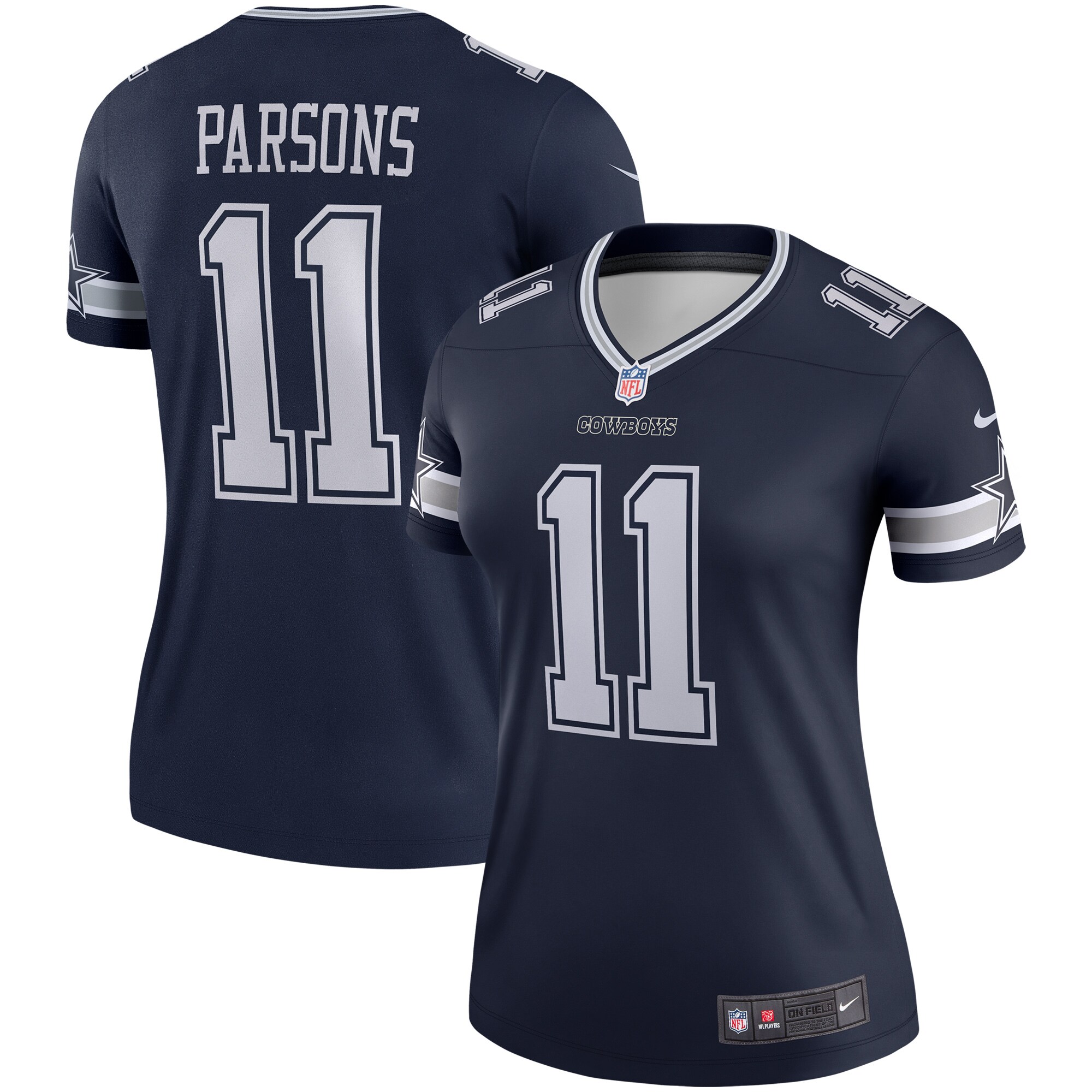 Dallas Cowboys Micah Parsons Navy Legend Player Performance Top NFL Jersey Women's