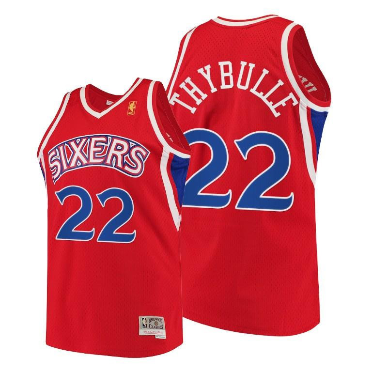 Matisse Thybulle Philadelphia 76ers Red Throwback 90s HWC Swingman NBA Jersey Men's