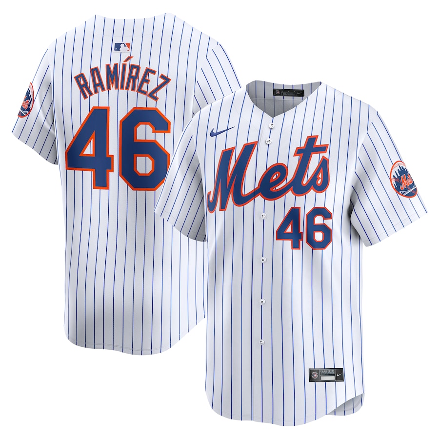 Yohan Ramirez New York Mets Home Limited Player Jersey White