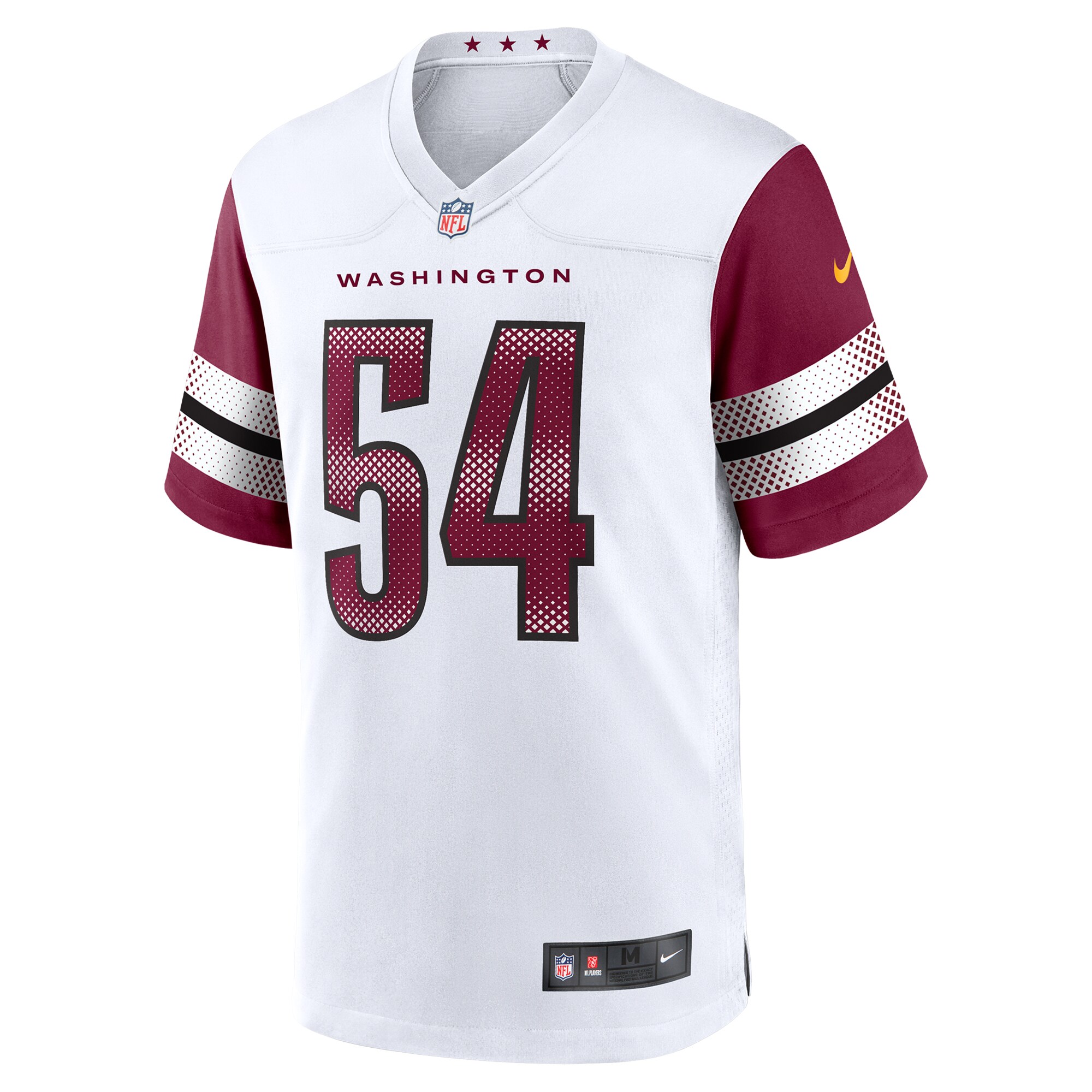 Washington Commanders Bobby Wagner White Game NFL Jersey Men's