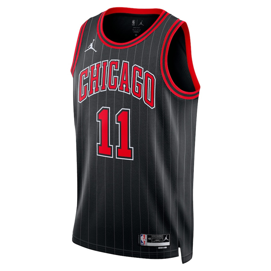 DeMar DeRozen 11 Chicago Bulls Unisex Swingman Statement Edition Black NBA Jersey Unisex