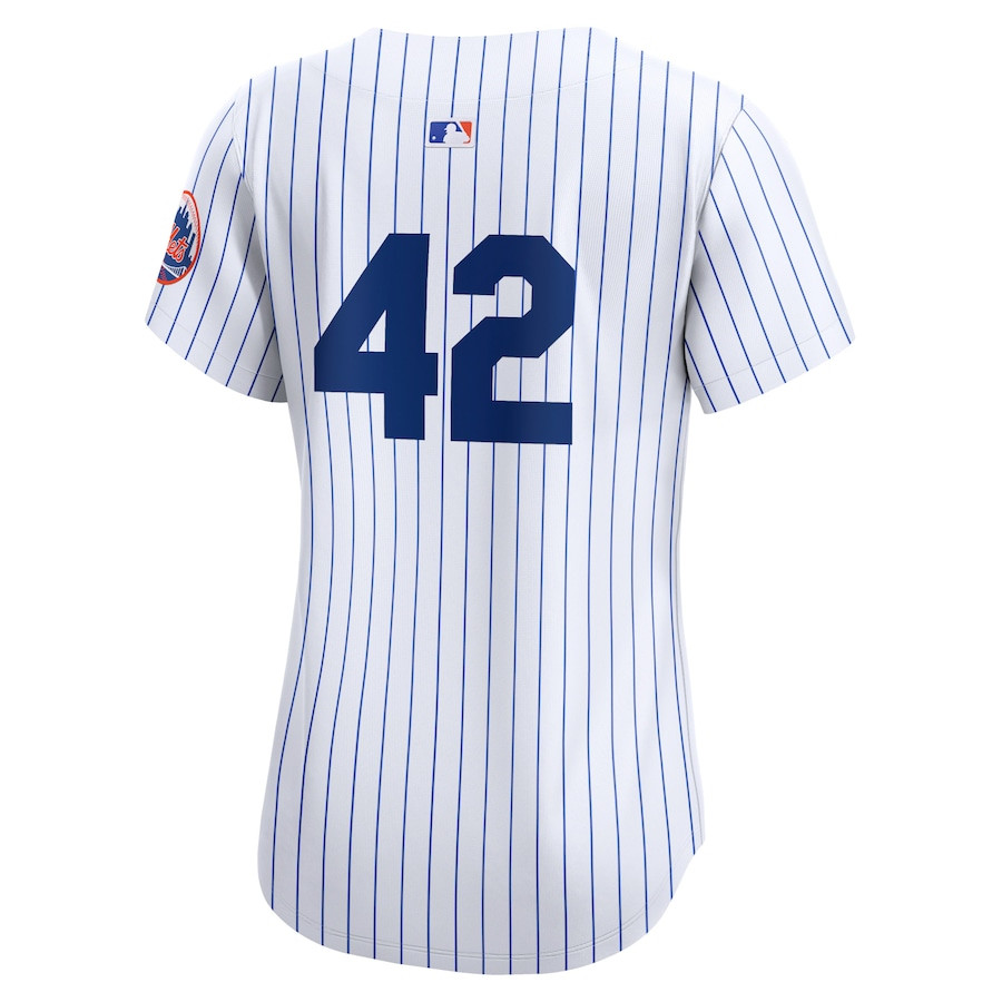 New York Mets 2024 Jackie Robinson Day Home Limited White MLB Jersey Women's