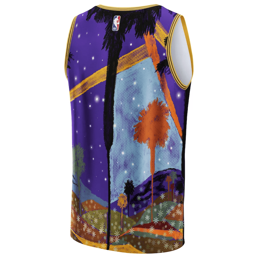 Los Angeles Lakers KidSuper Studio Unisex Hometown Purple NBA Jersey Unisex